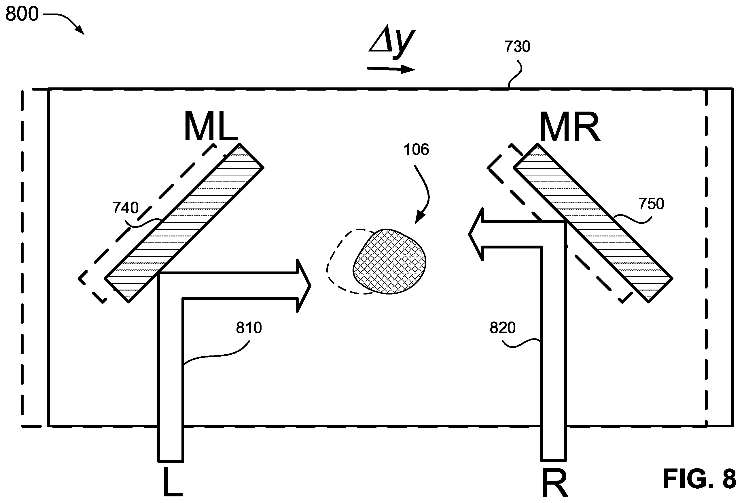 Patent US12361307 Figure 8 – Vibration mitigation with optical folding