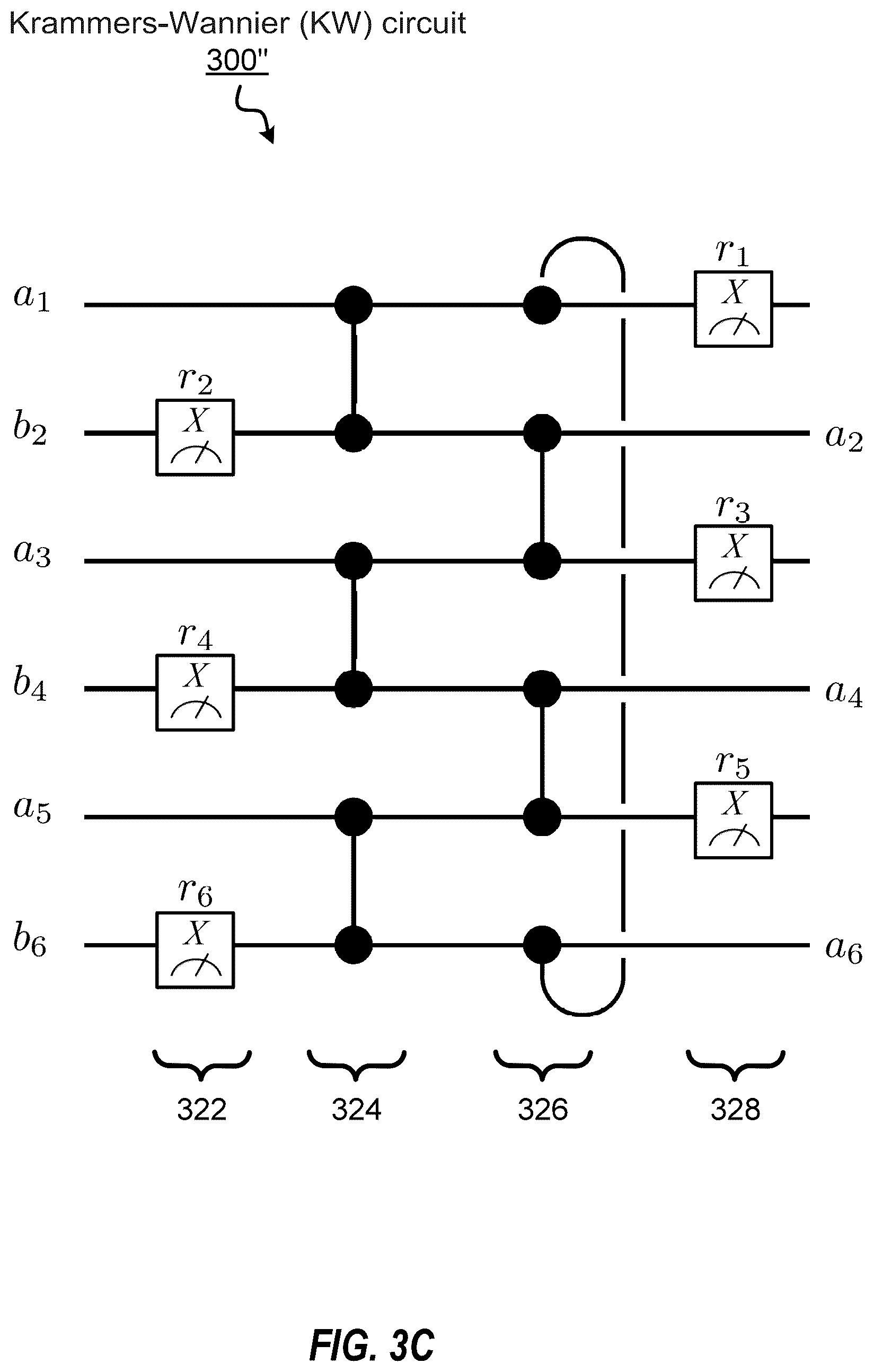 Patent US12361311 Figure 6 – Quantum code with simpler pairwise checks