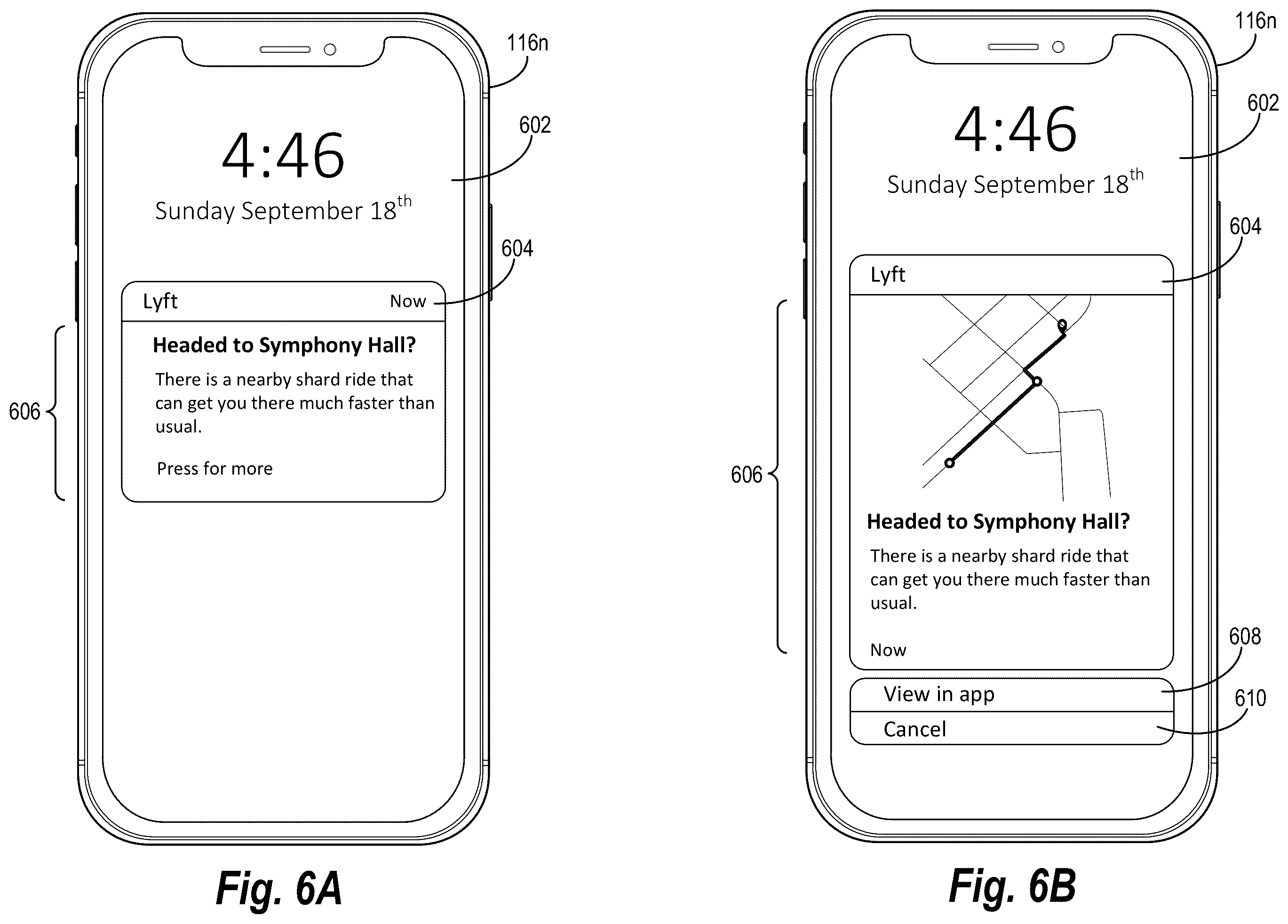 Patent US12361336 Figure 9 – Providing ephemeral-transportation options in real time for sharing active transportations