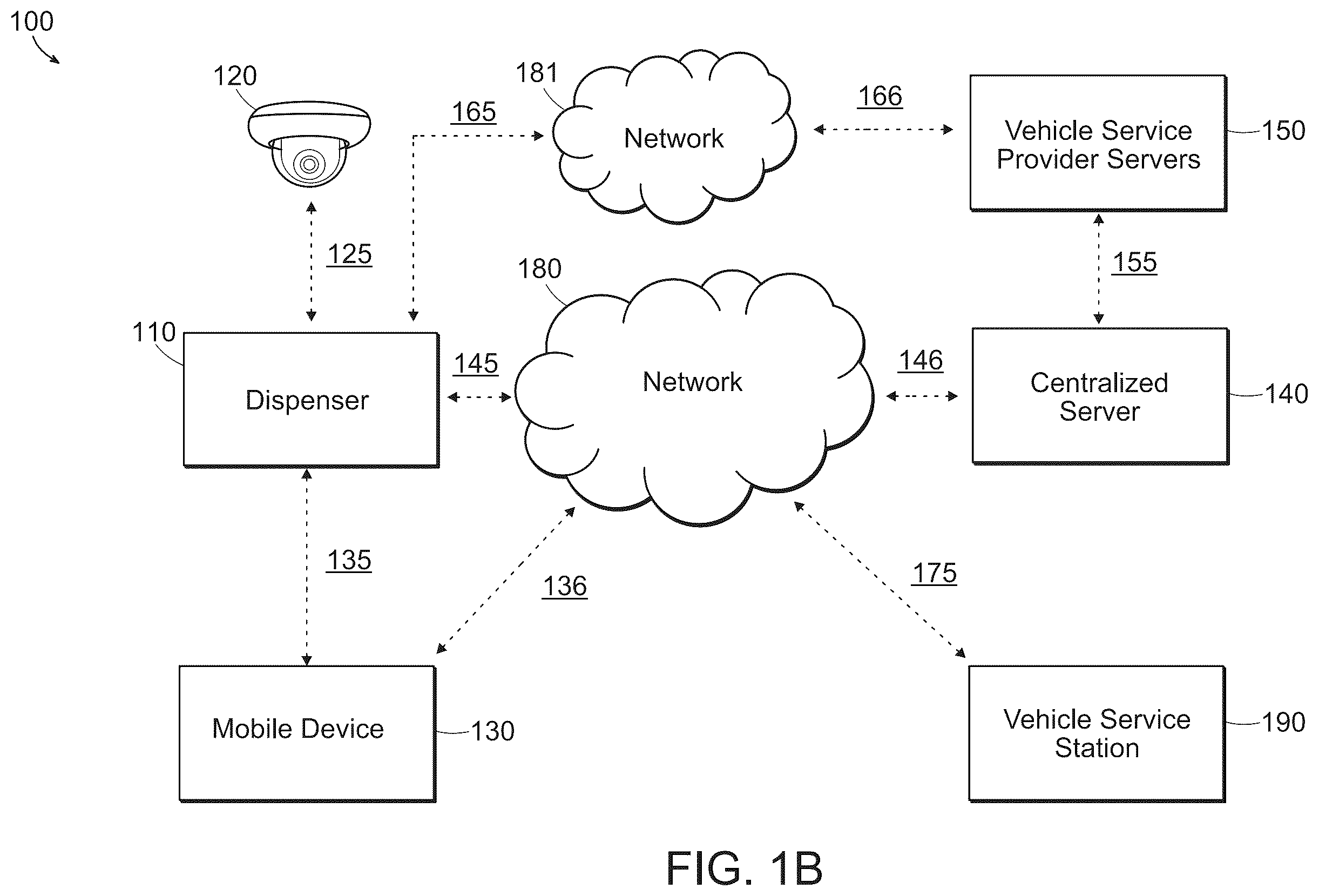 Patent US12361341 Figure 2 – Automatic service appointment suggestion and booking through a dispenser