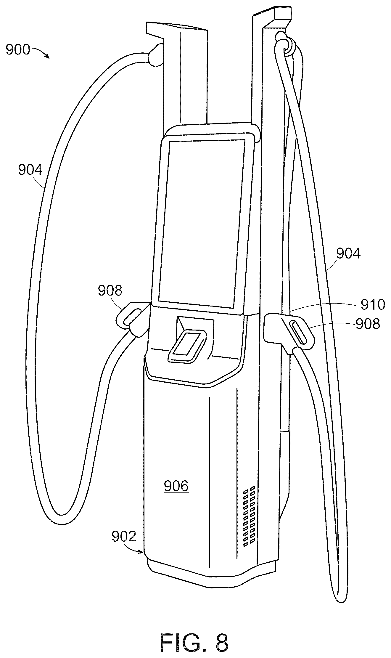 Patent US12361341 Figure 10 – Automatic service appointment suggestion and booking through a dispenser