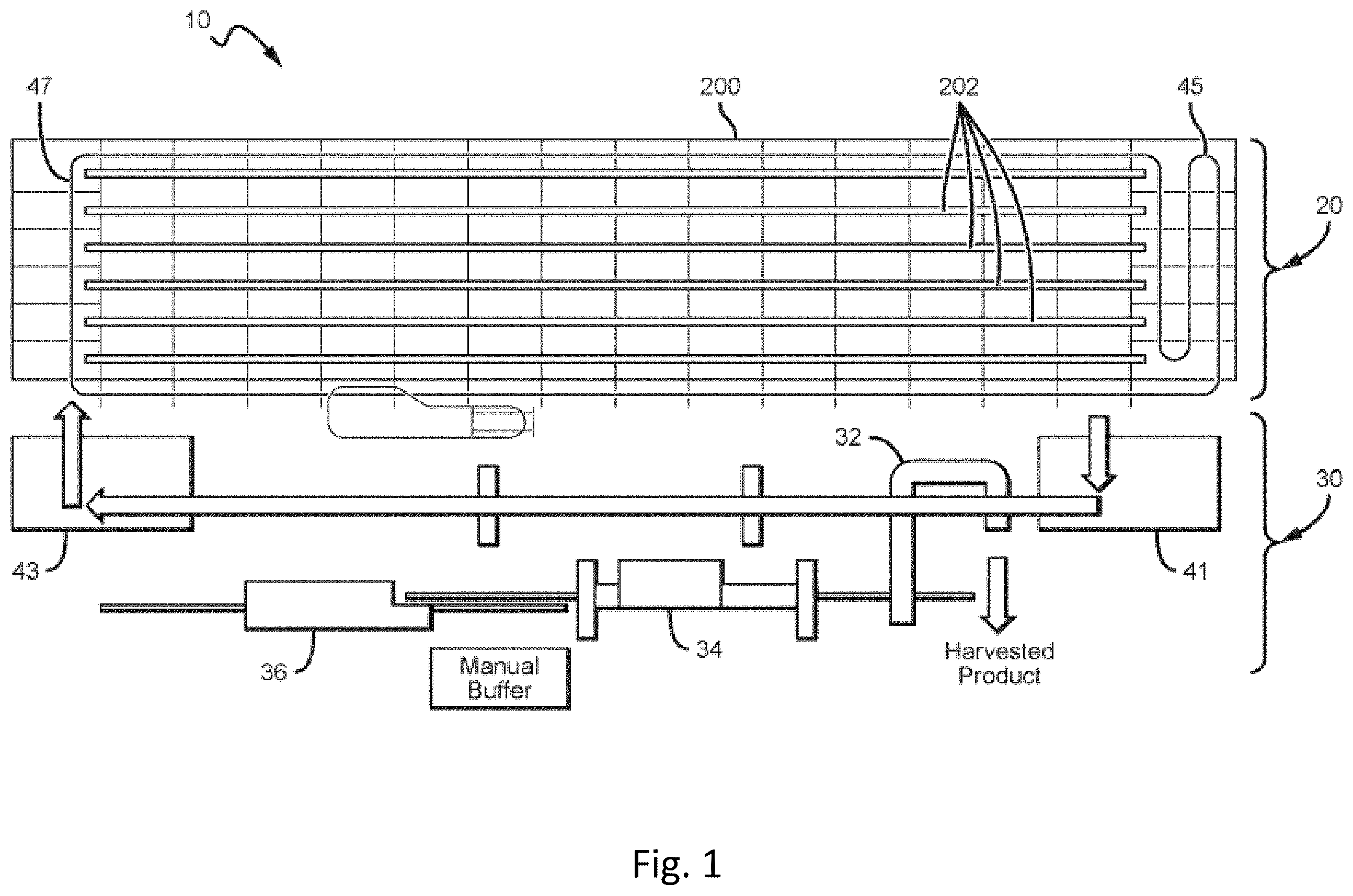 Patent US12361343 — Automated placement of plant varieties for optimum performance within a grow space subject to environmental condition variability — Figure 1