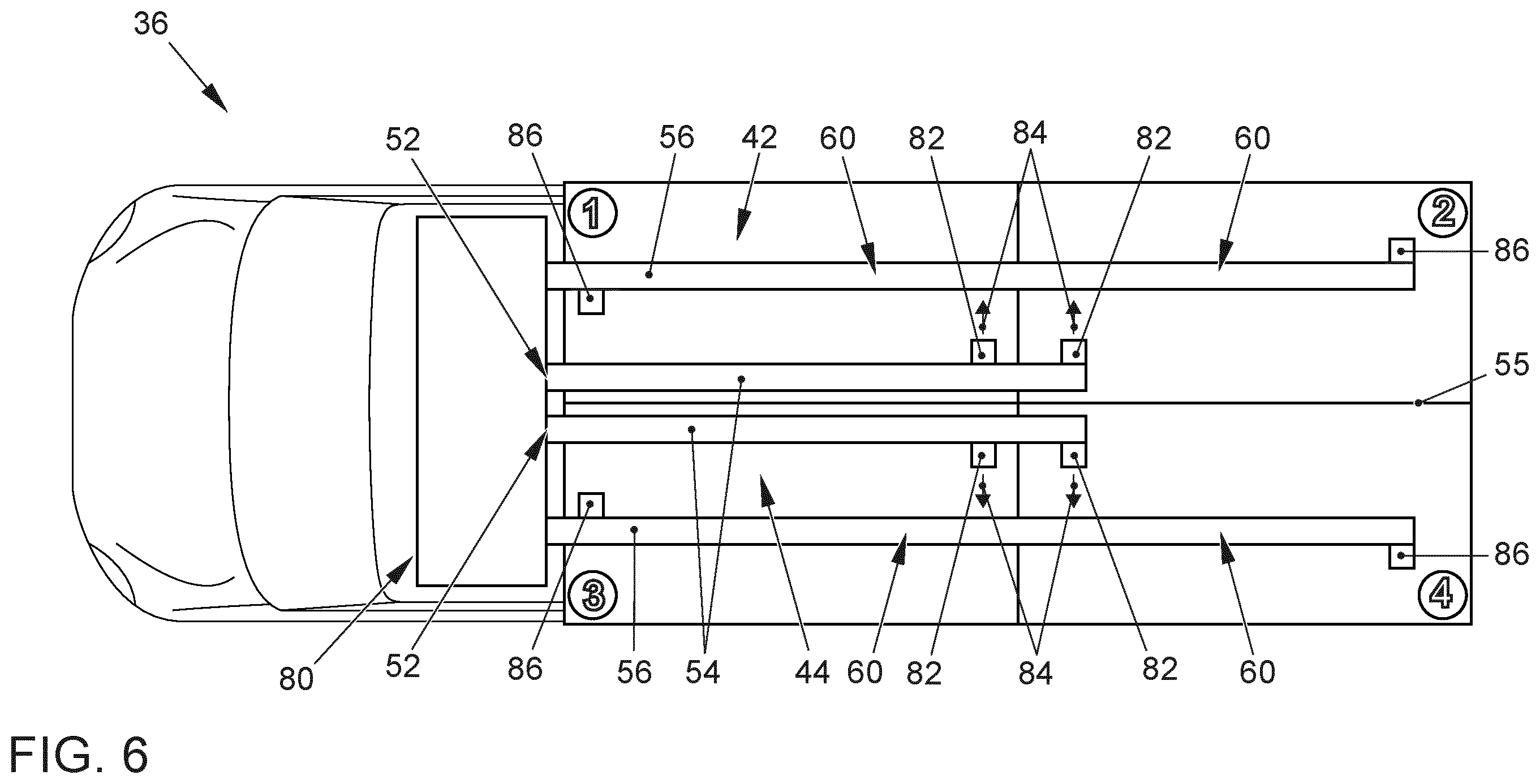 Patent US12361365 Figure 6 – Logistics system for shipping items by means of a vehicle, method for operating a logistics system, and vehicle