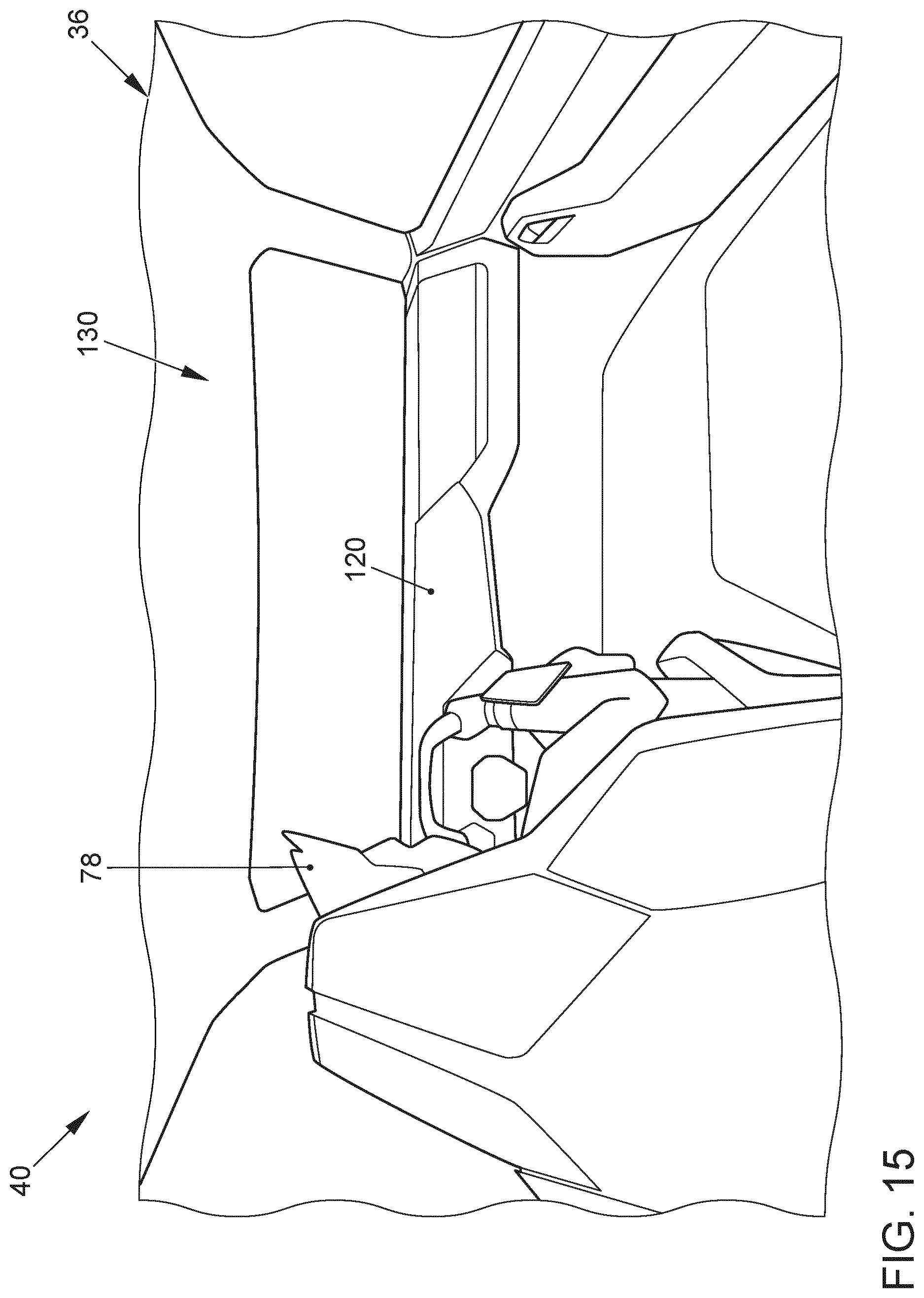 Patent US12361365 Figure 15 – Logistics system for shipping items by means of a vehicle, method for operating a logistics system, and vehicle