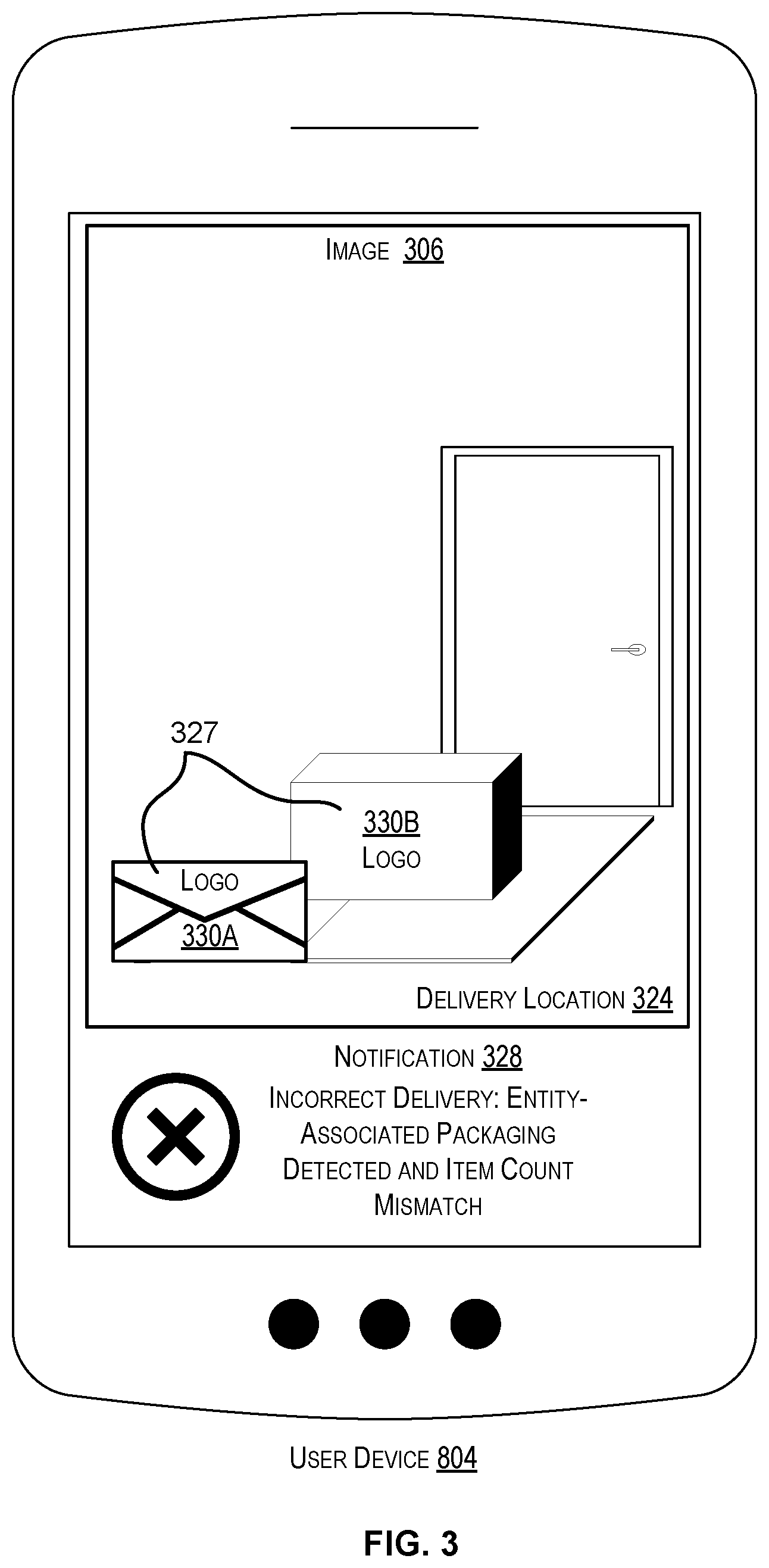 Patent US12361366 Figure 3 – Artificial intelligence models for verification of packaging removed deliveries