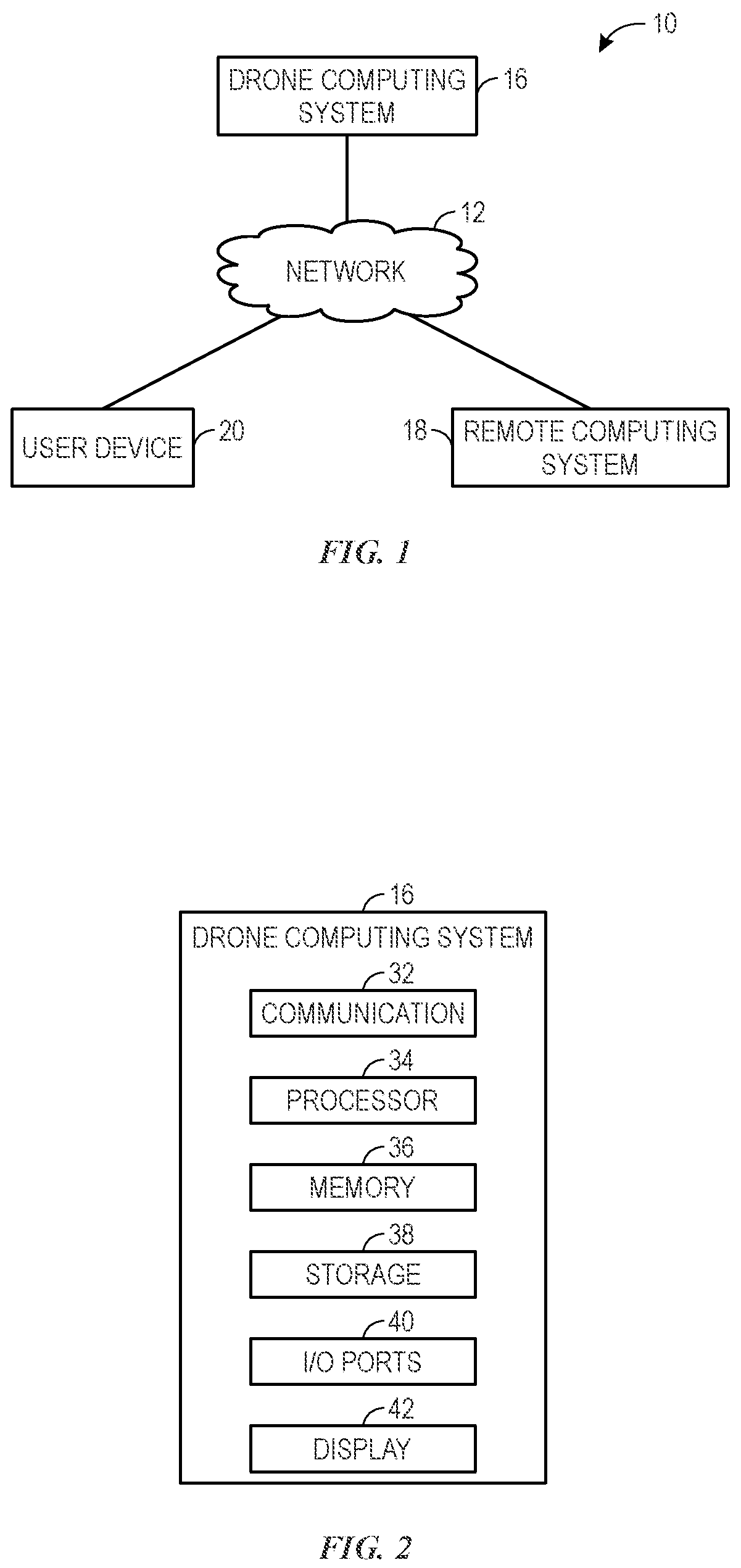 Patent US12361367 Figure 1 – Systems and methods for targeted delivery of supplies during emergency events