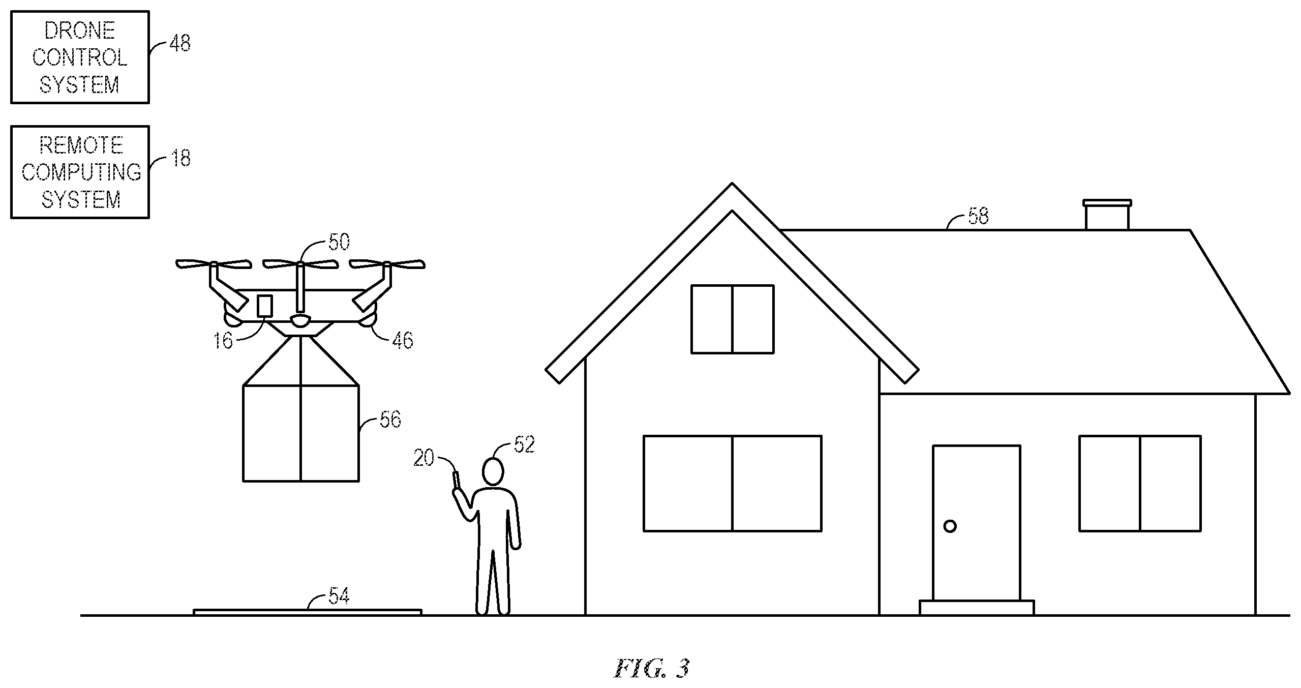 Patent US12361367 Figure 2 – Systems and methods for targeted delivery of supplies during emergency events