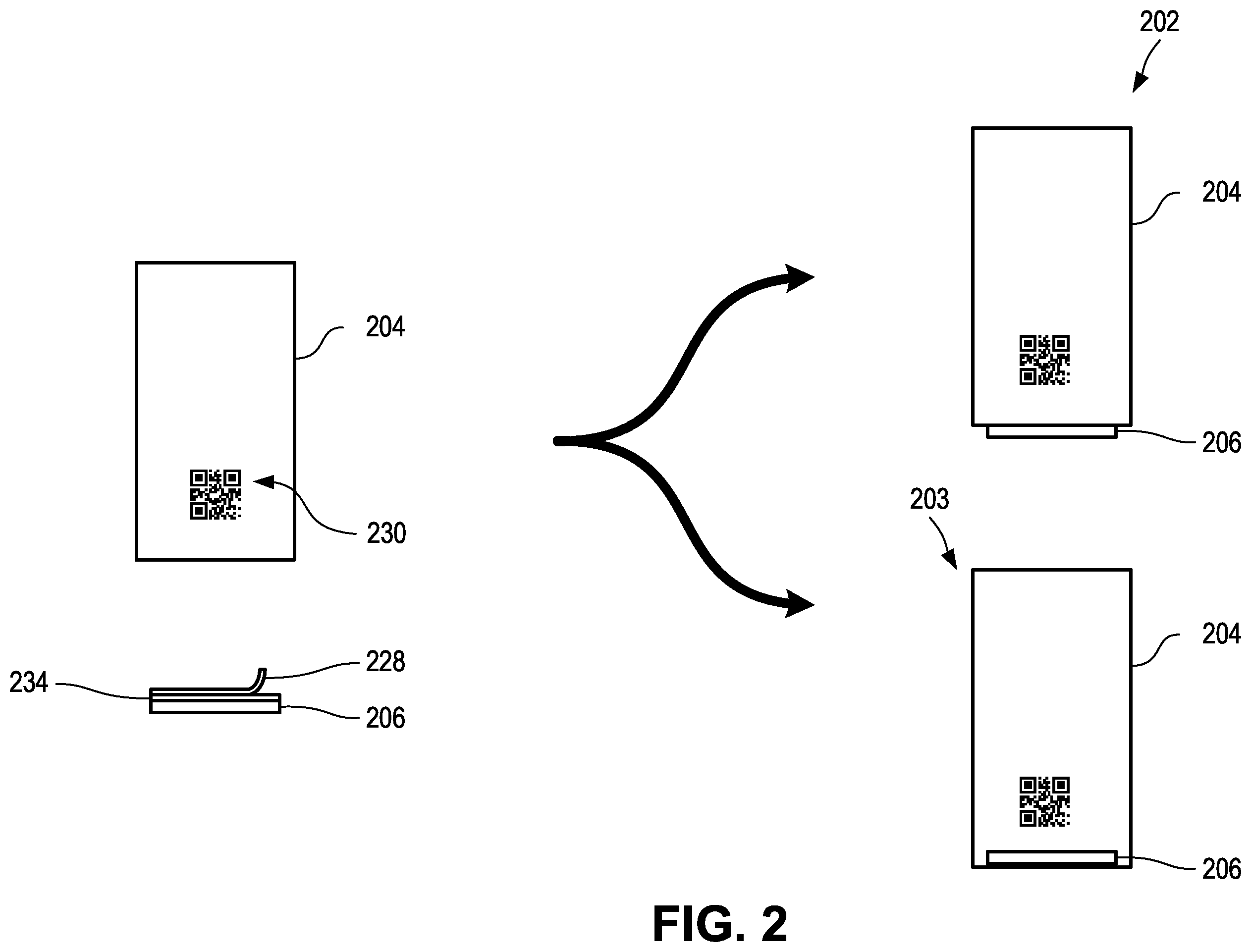Patent US12361373 Figure 2 – Connected container