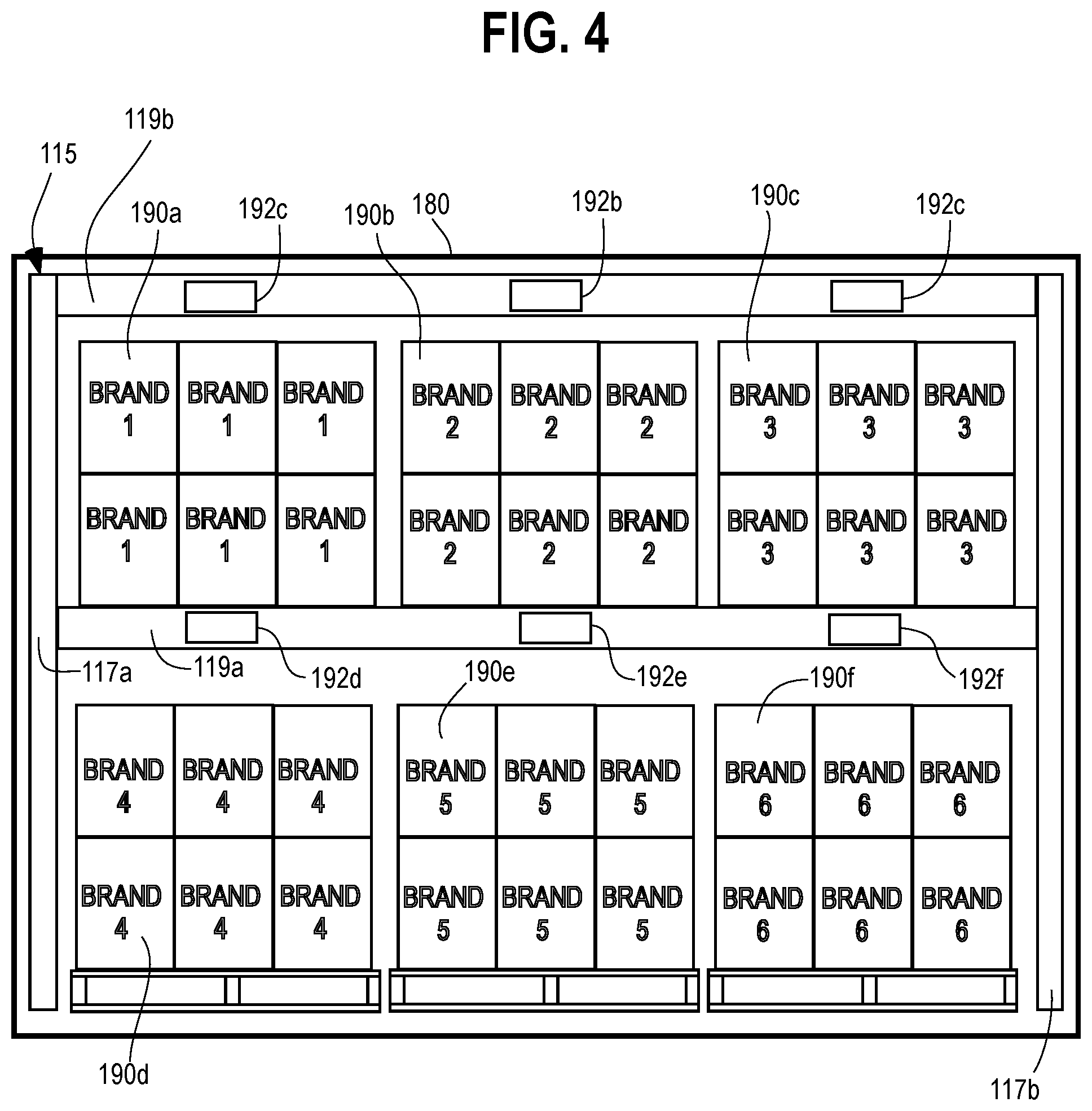 Patent US12361375 Figure 4 – Systems and methods of updating model templates associated with images of retail products at product storage facilities