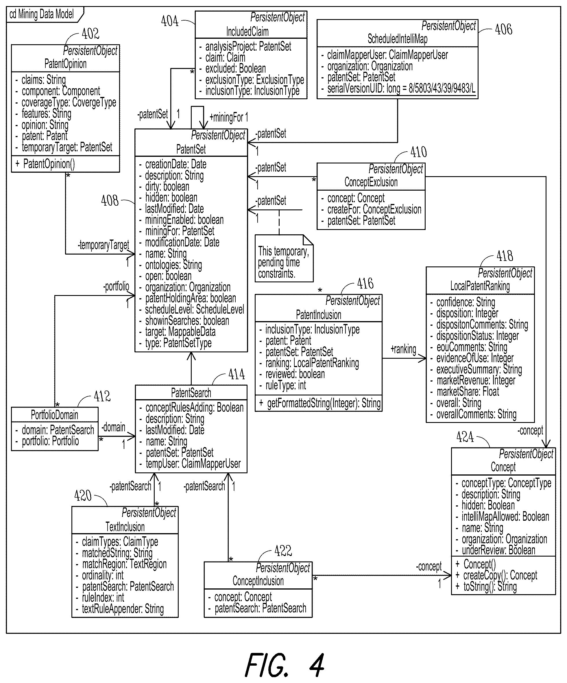 Patent US12361380 Figure 4 – Patent mapping