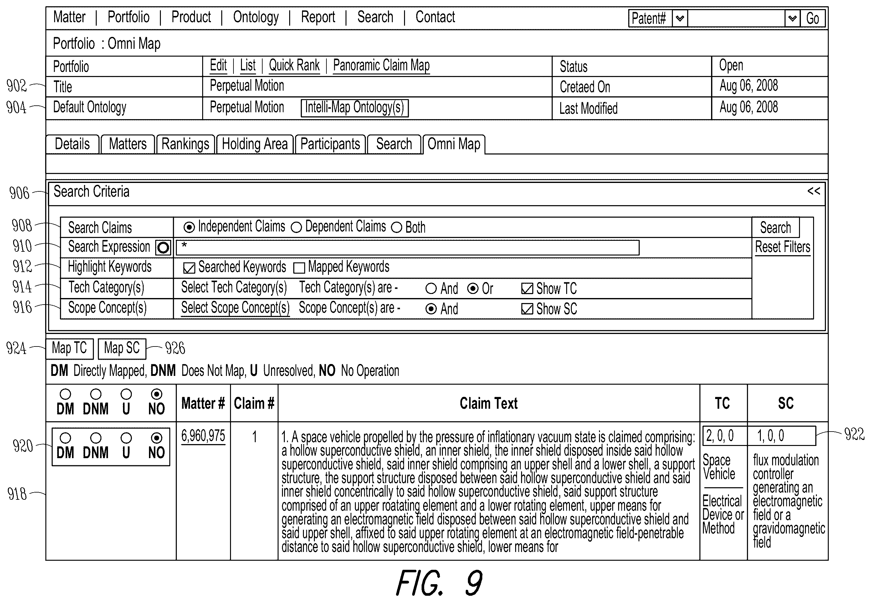Patent US12361380 Figure 11 – Patent mapping