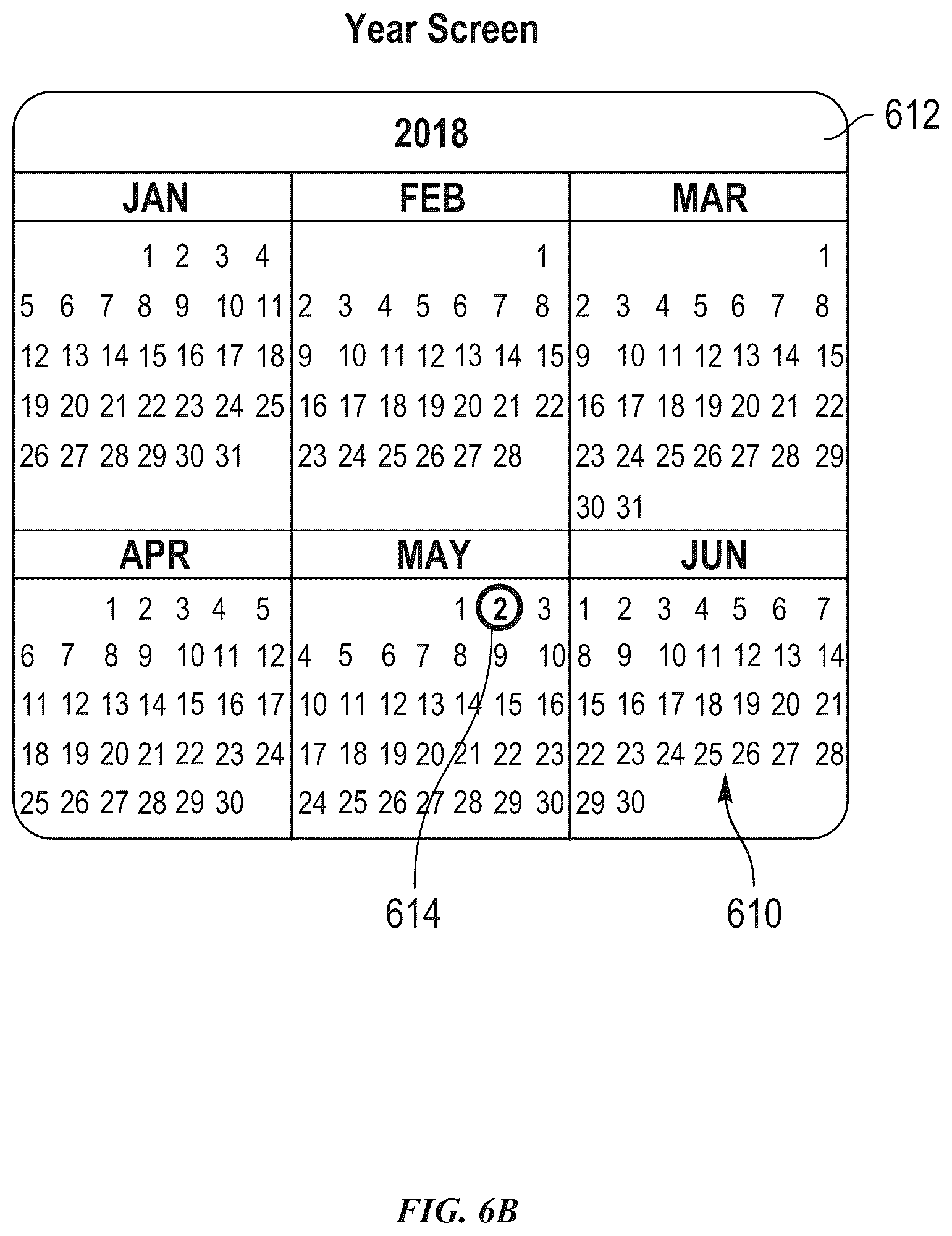 Patent US12361388 Figure 10 – Reduced size user interface