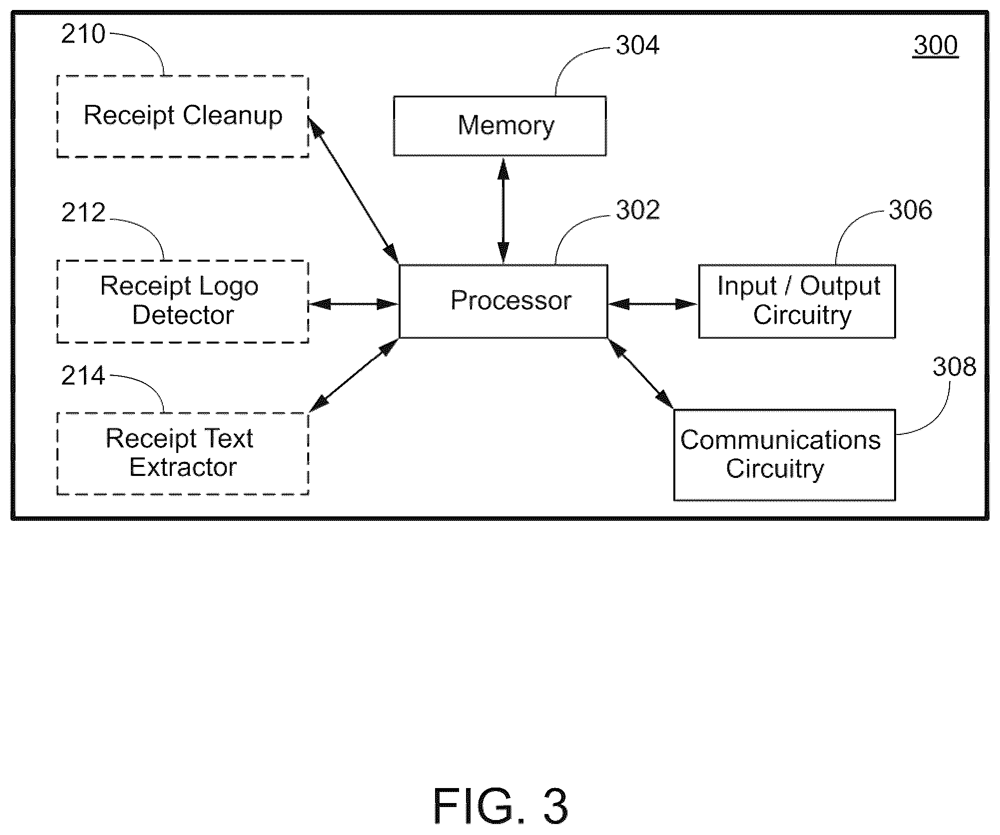 Patent US12361393 Figure 3 – Optical receipt processing