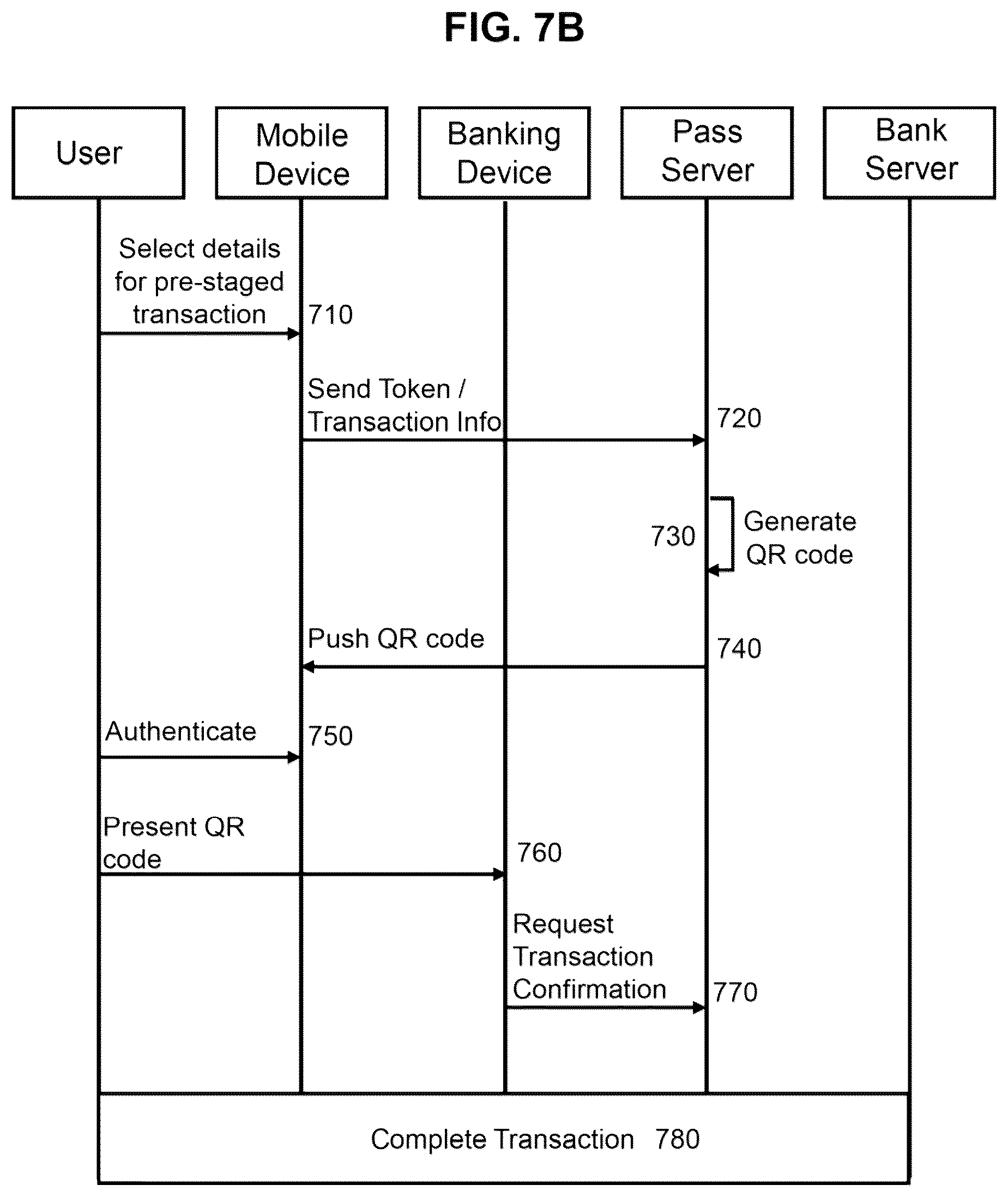 Patent US12361401 Figure 8 – System and method for authenticating a user of a banking device
