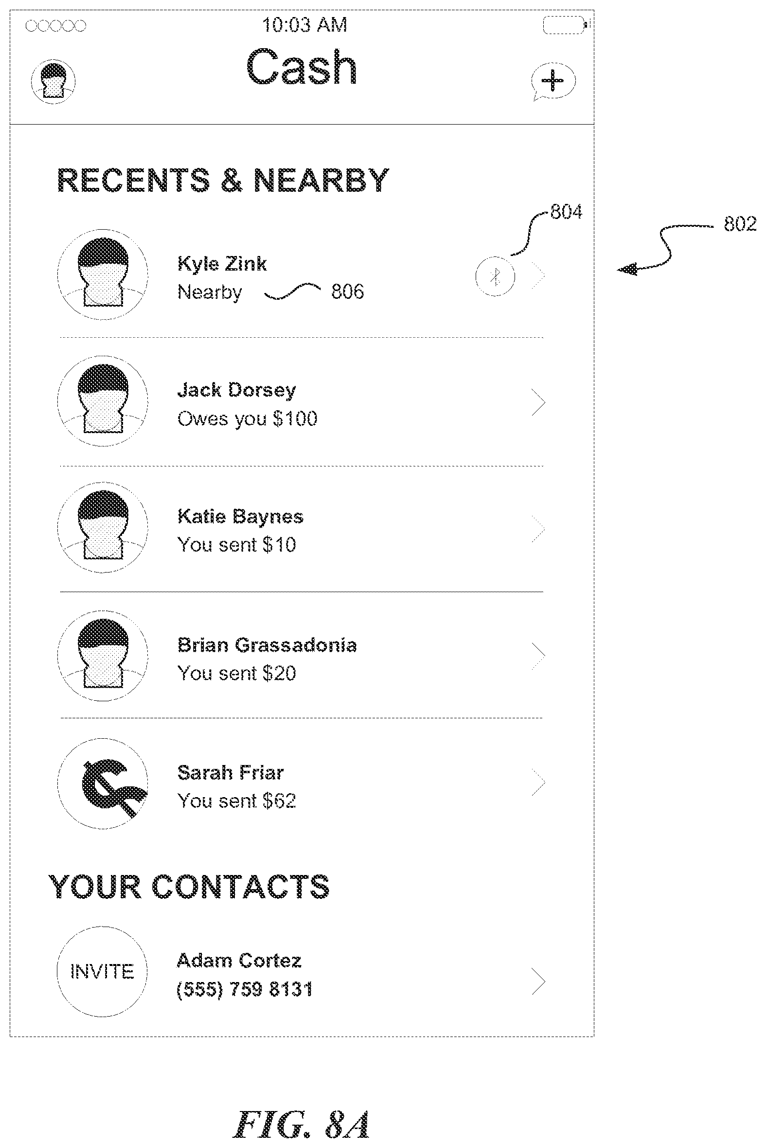 Patent US12361402 Figure 7 – Proximity-based device identification for payments