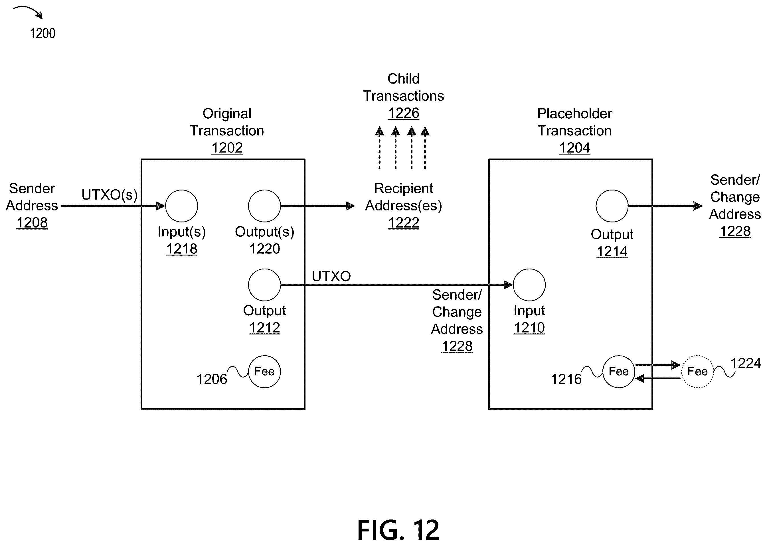 Patent US12361410 Figure 13 – Software architecture for efficient blockchain transactions