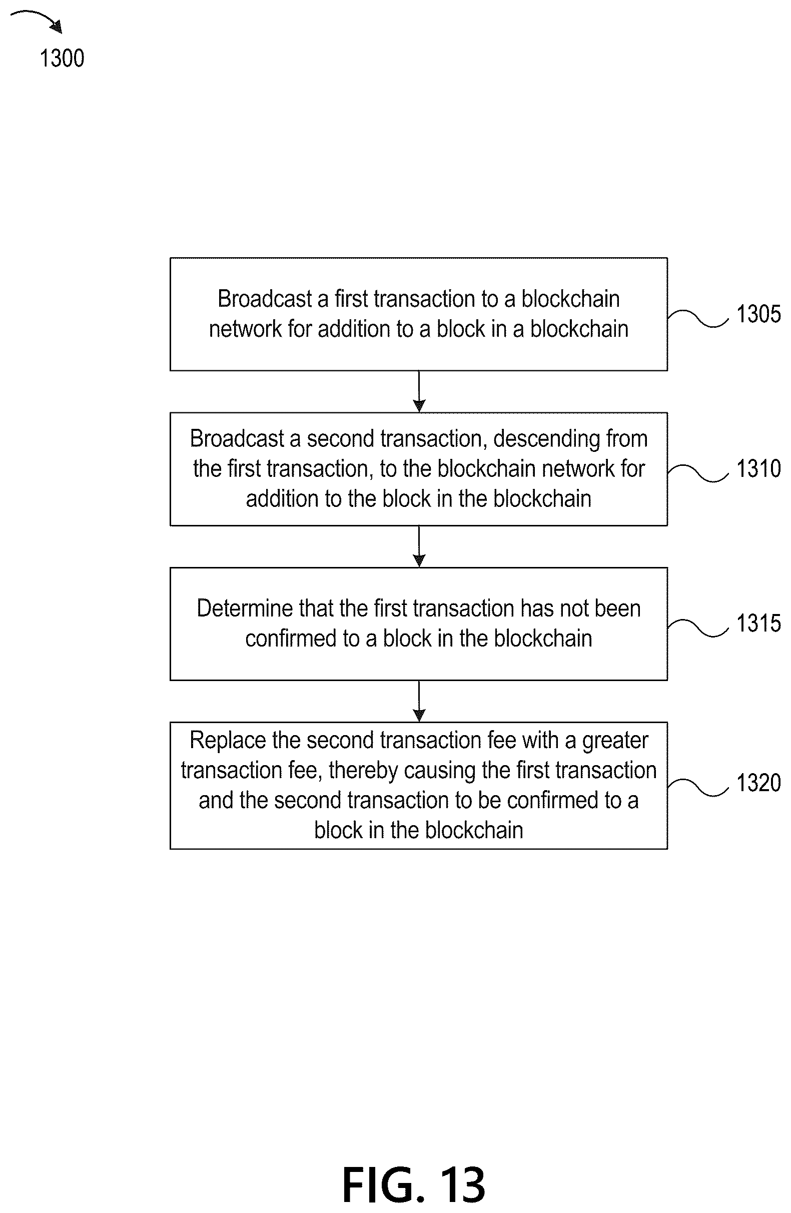 Patent US12361410 Figure 14 – Software architecture for efficient blockchain transactions