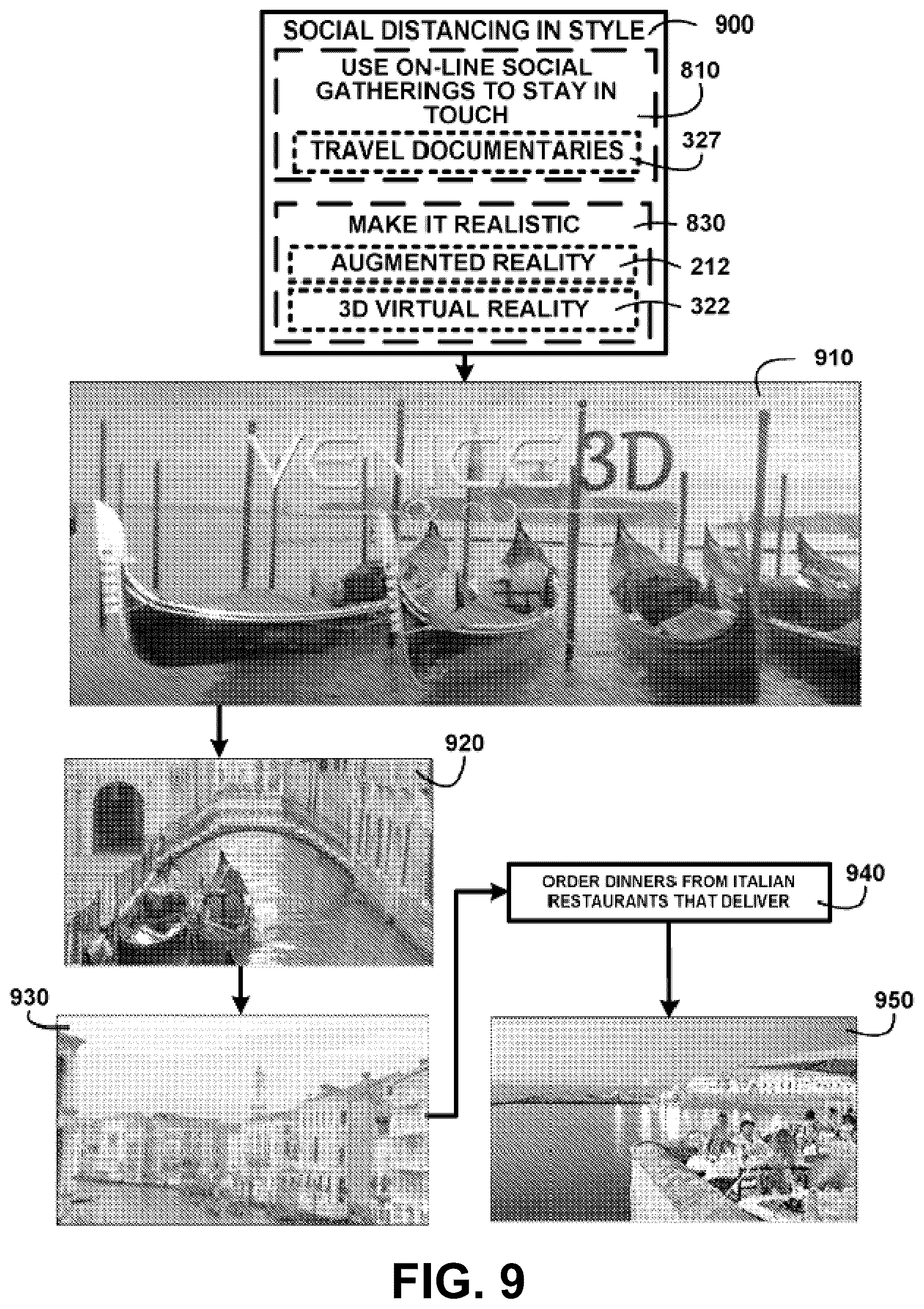 Patent US12361413 Figure 10 – Interactive responsive AI devices and methods