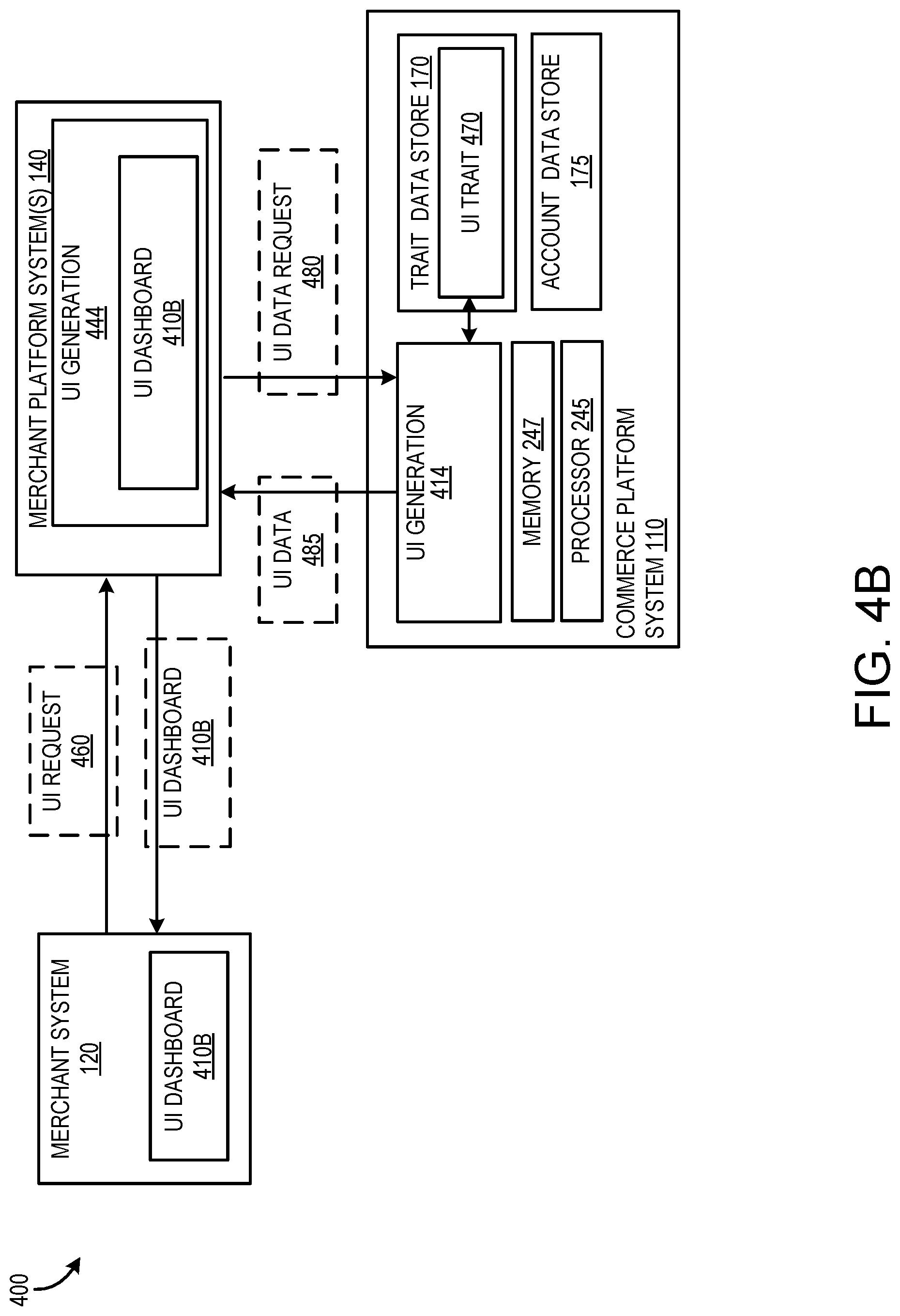 Patent US12361425 Figure 8 – Systems and methods for trait-based transaction processing