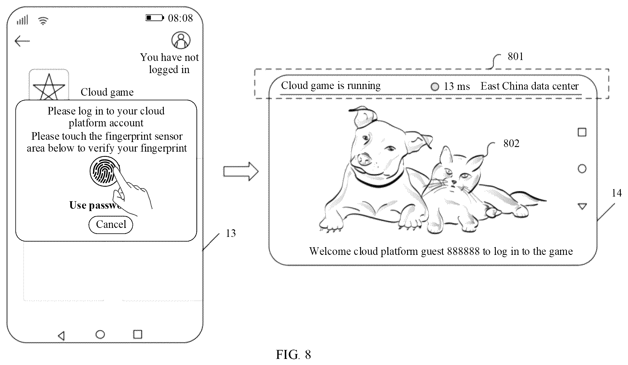 Patent US12361429 Figure 14 – Login method and system based on cloud application instance, and related device