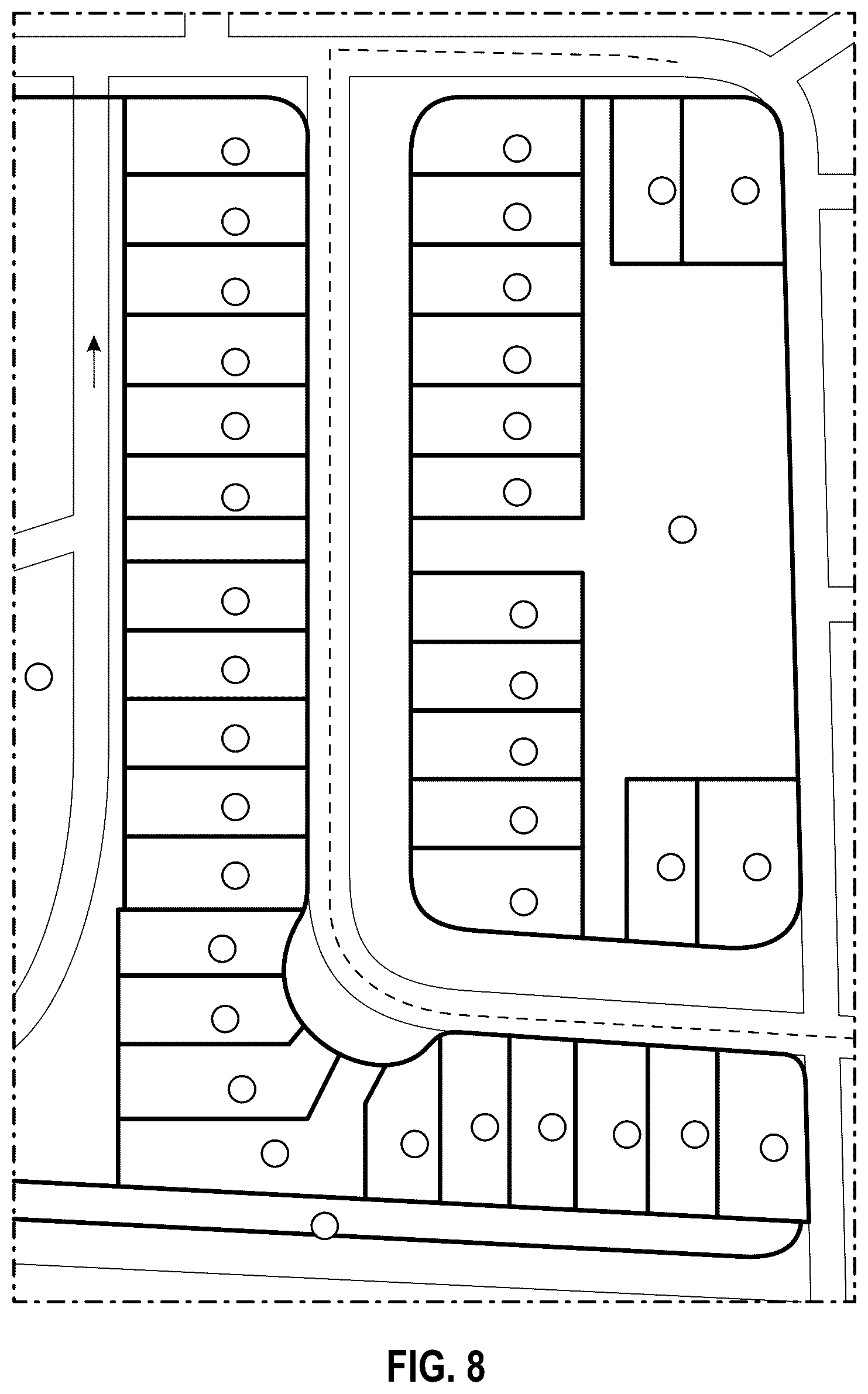 Patent US12361432 Figure 10 – System and method for customer and/or container discovery based on GPS drive path analysis for a waste / recycling service vehicle