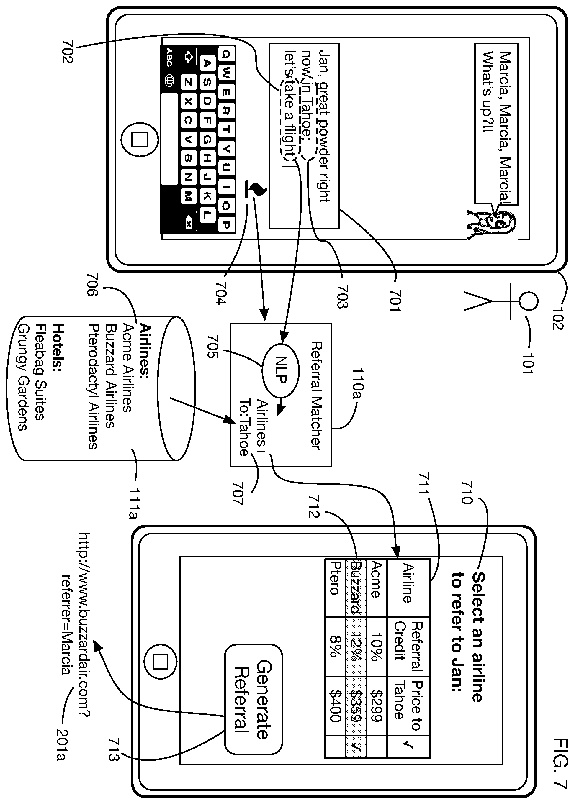 Patent US12361443 Figure 8 – System that activates monetization and applies a payment method