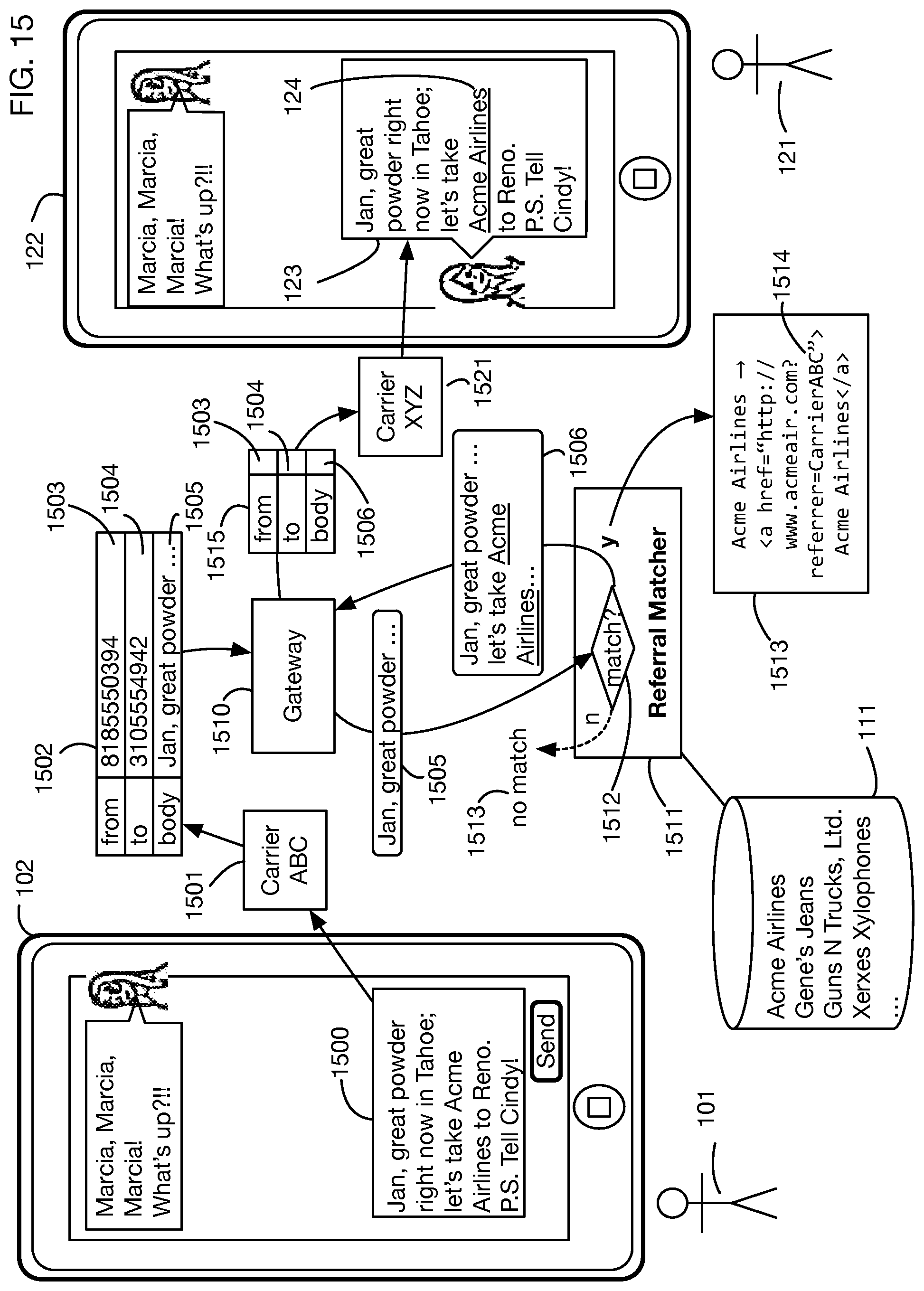 Patent US12361443 Figure 17 – System that activates monetization and applies a payment method