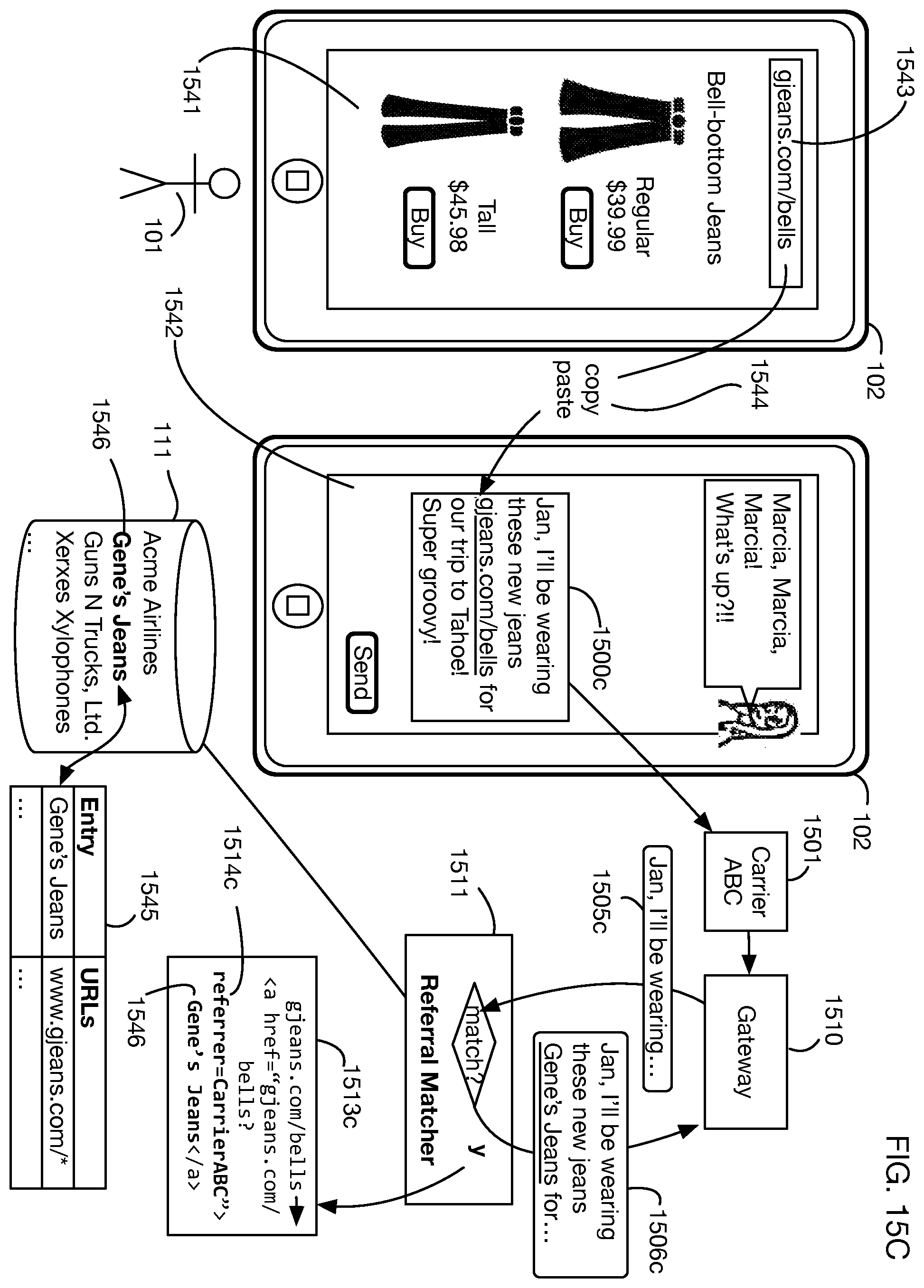 Patent US12361443 Figure 20 – System that activates monetization and applies a payment method
