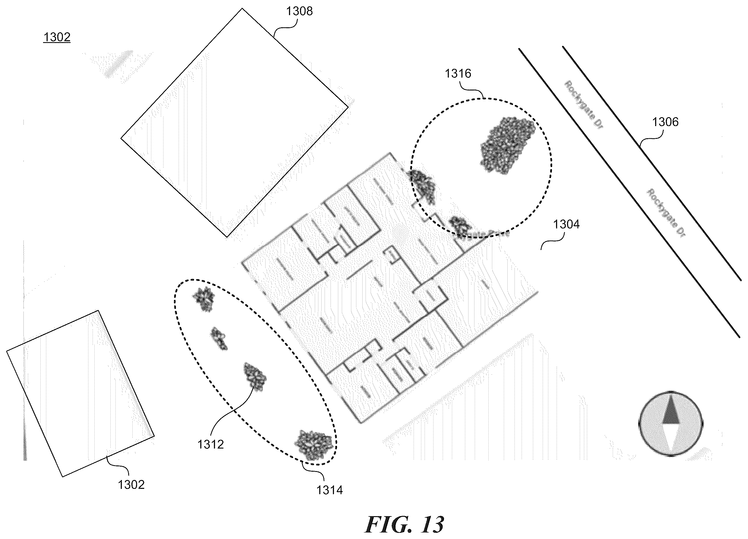 Patent US12361454 Figure 13 – Home valuation using identified exterior and interior features systems and methods