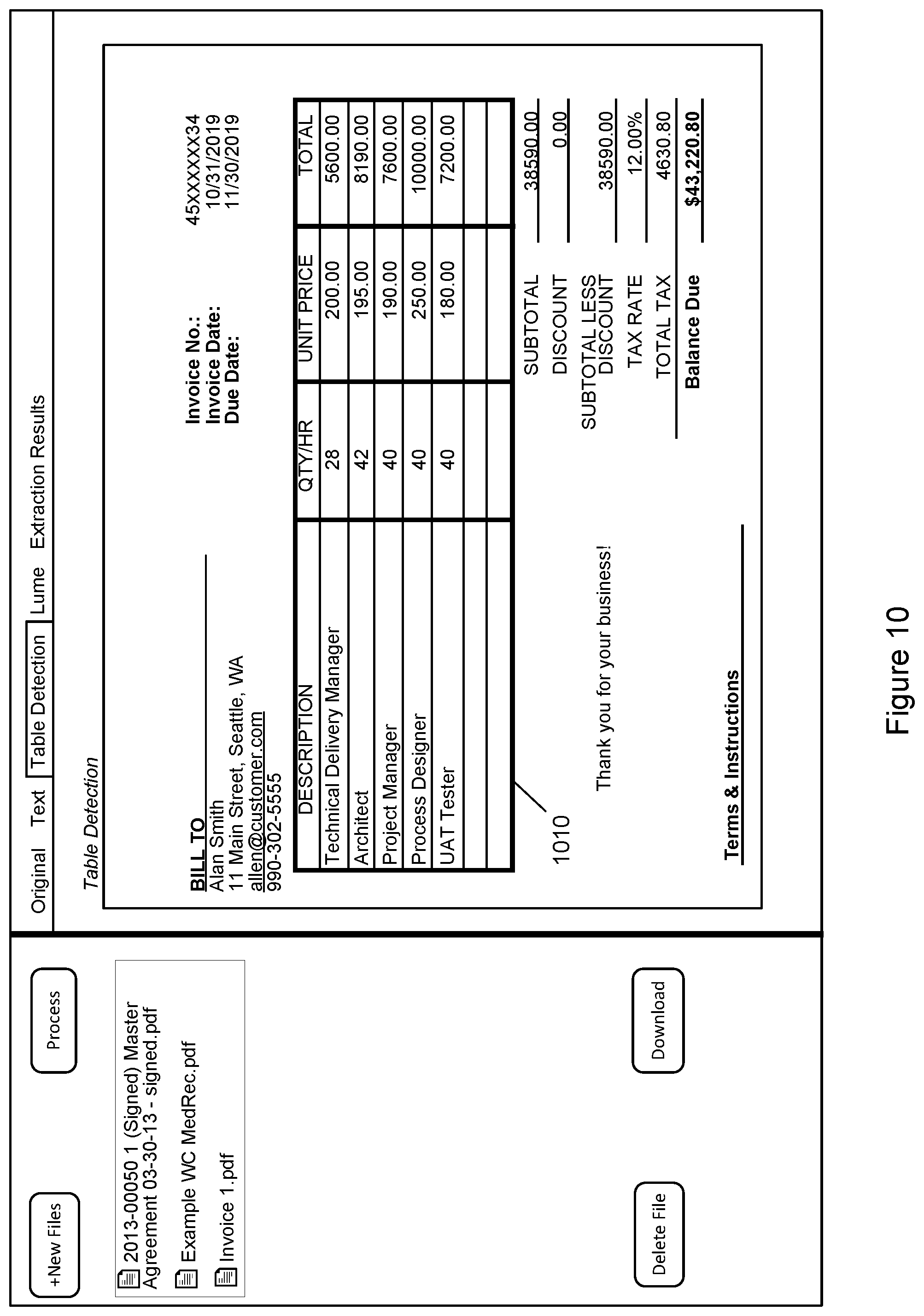 Patent US12361457 Figure 11 – System and method for implementing a commercial leakage platform