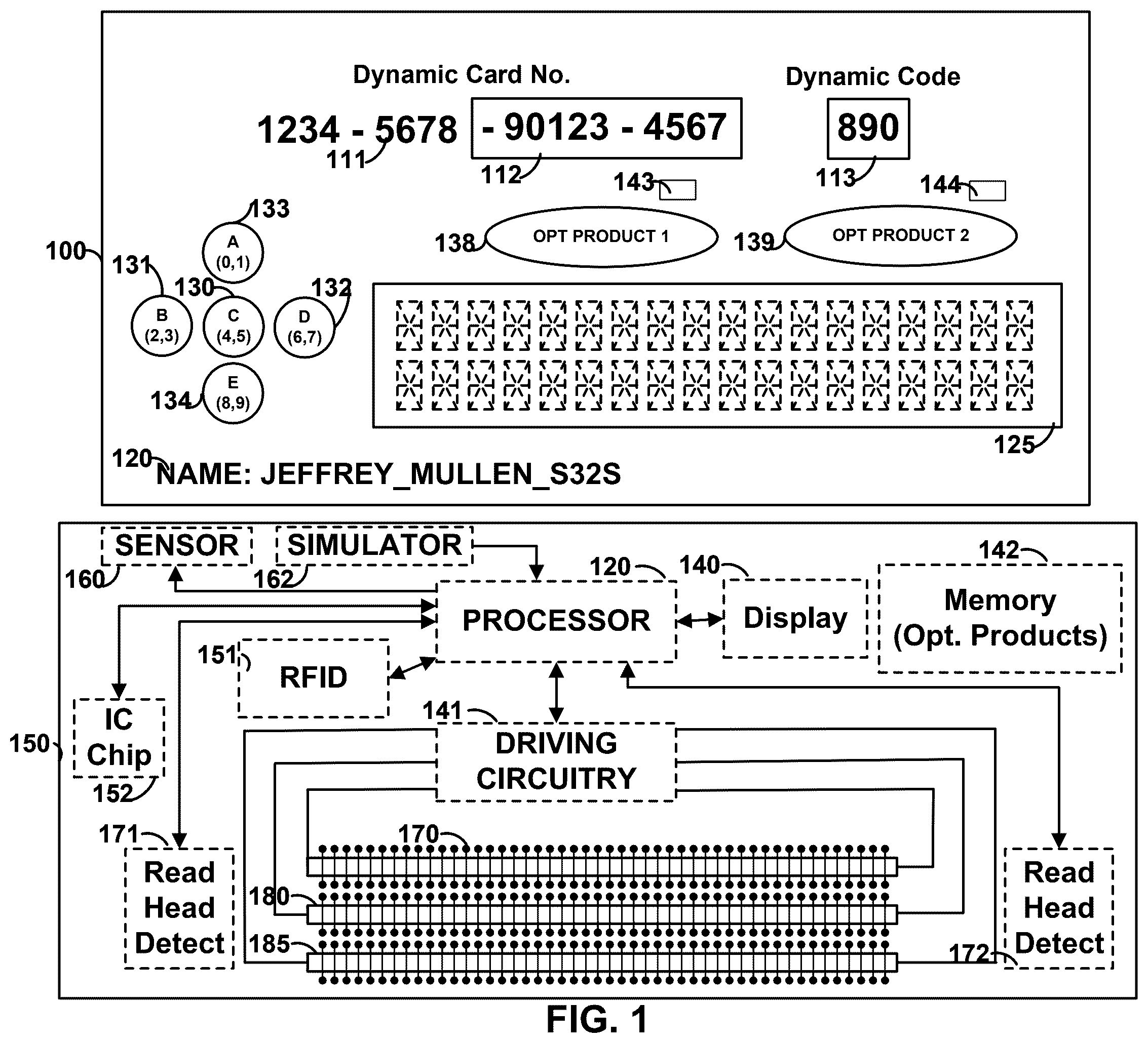 Patent US12361463 Figure 1 – Powered cards and devices designed, programmed, and deployed from a kiosk