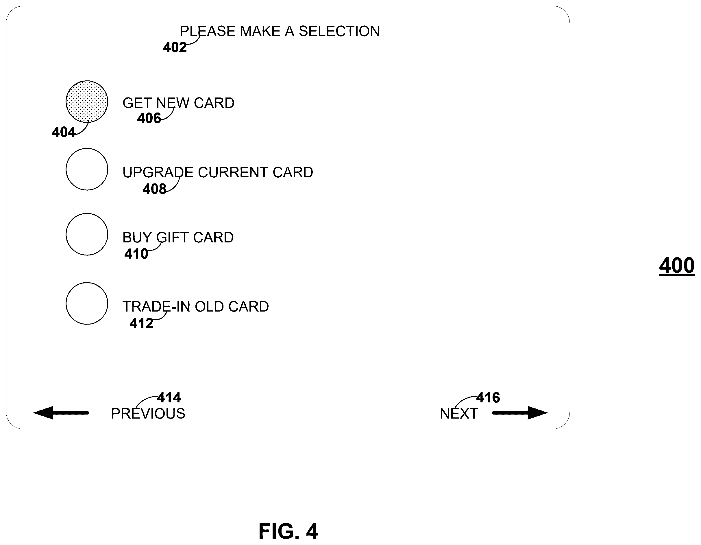 Patent US12361463 Figure 4 – Powered cards and devices designed, programmed, and deployed from a kiosk