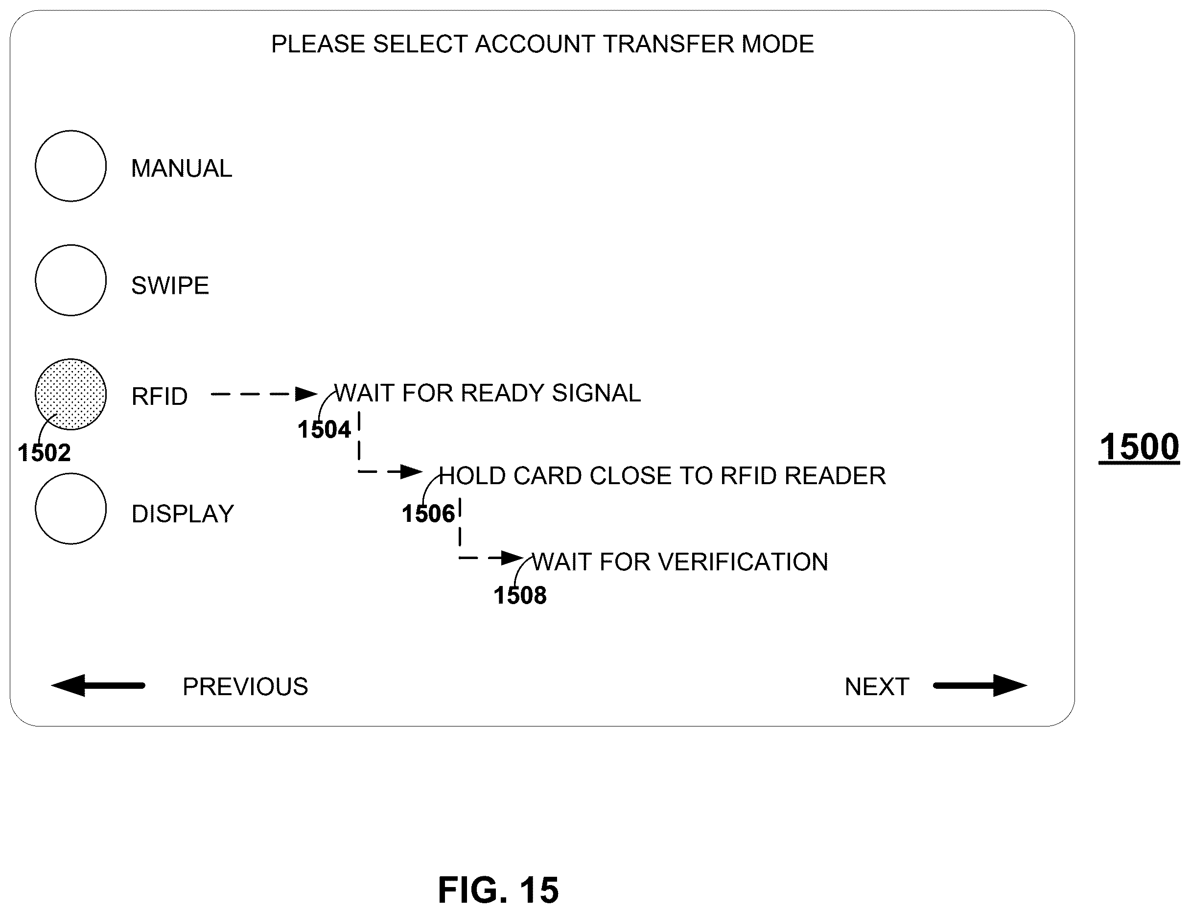 Patent US12361463 Figure 15 – Powered cards and devices designed, programmed, and deployed from a kiosk