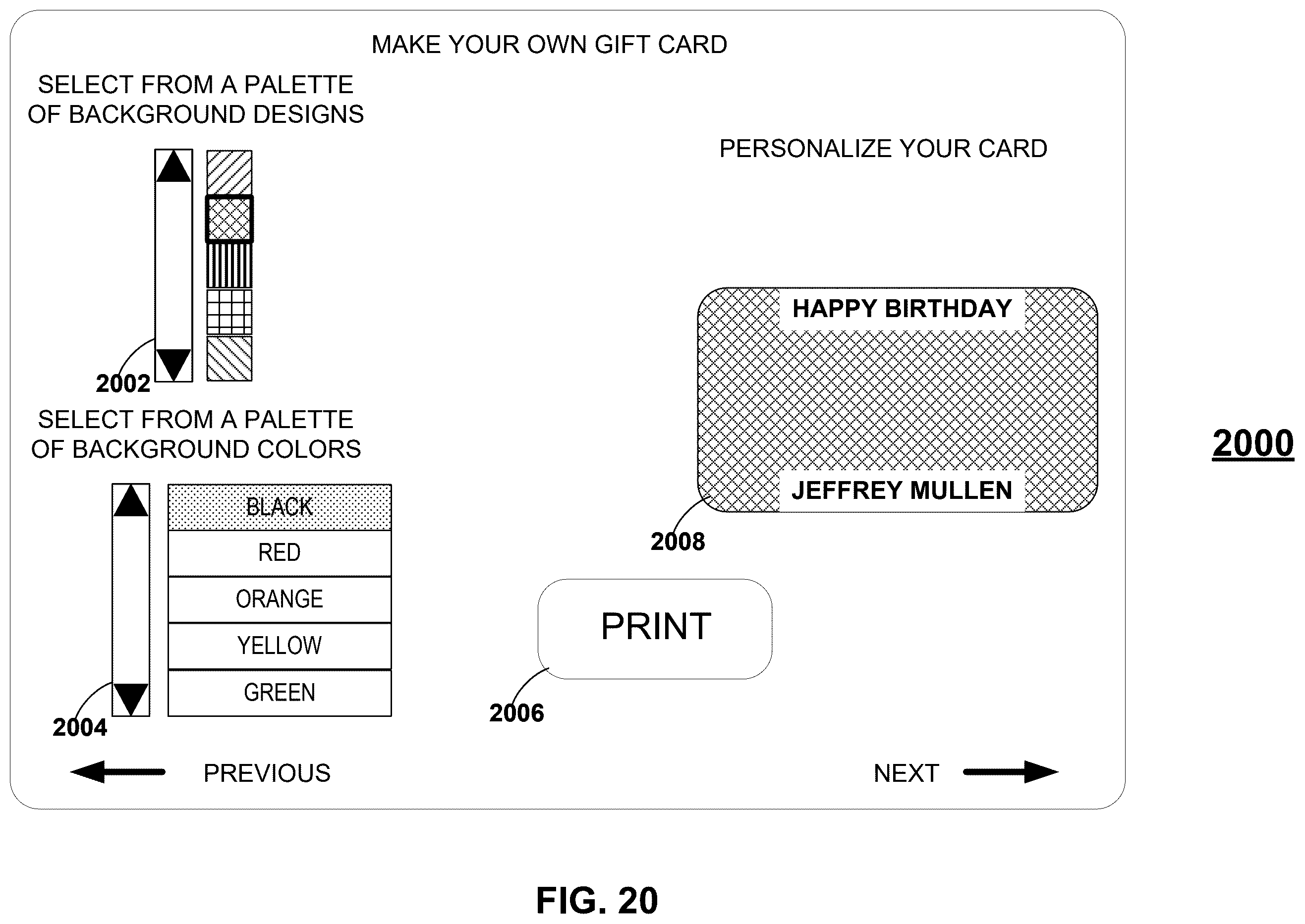 Patent US12361463 Figure 20 – Powered cards and devices designed, programmed, and deployed from a kiosk