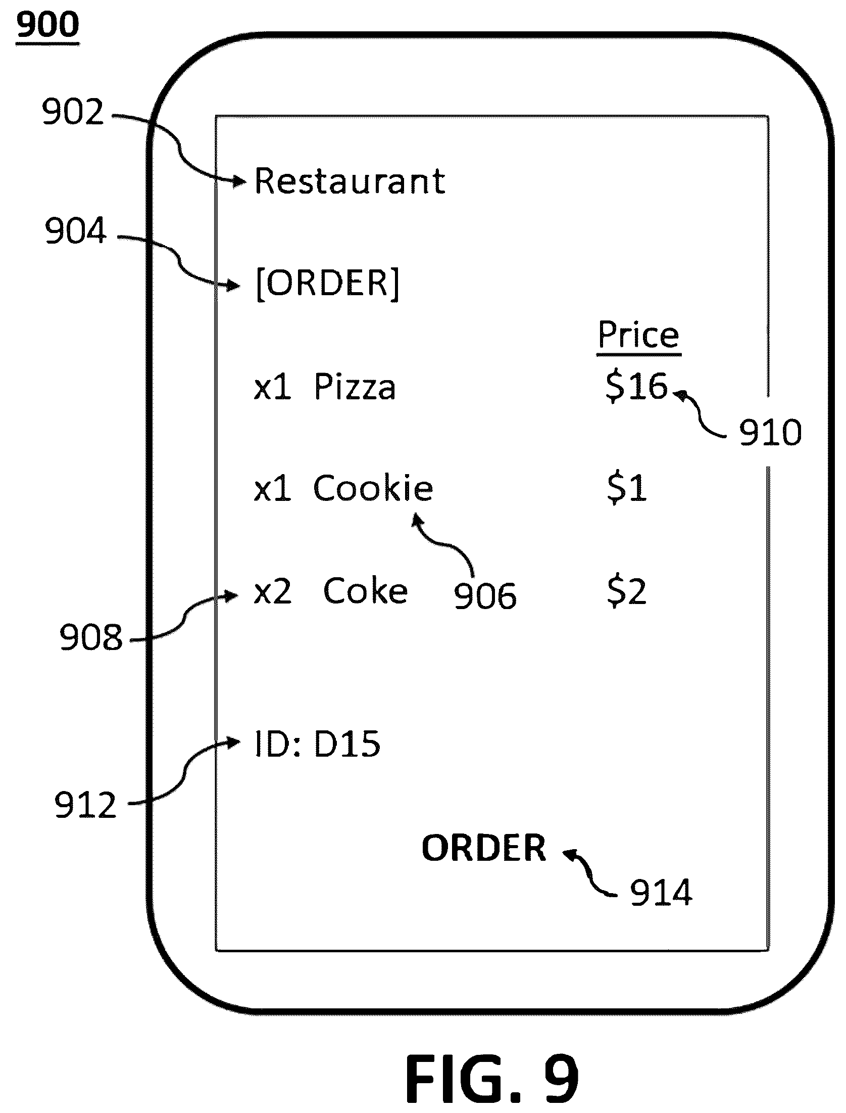 Patent US12361471 Figure 10 – Systems and methods for enhanced order preparation via integration with an order delivery service
