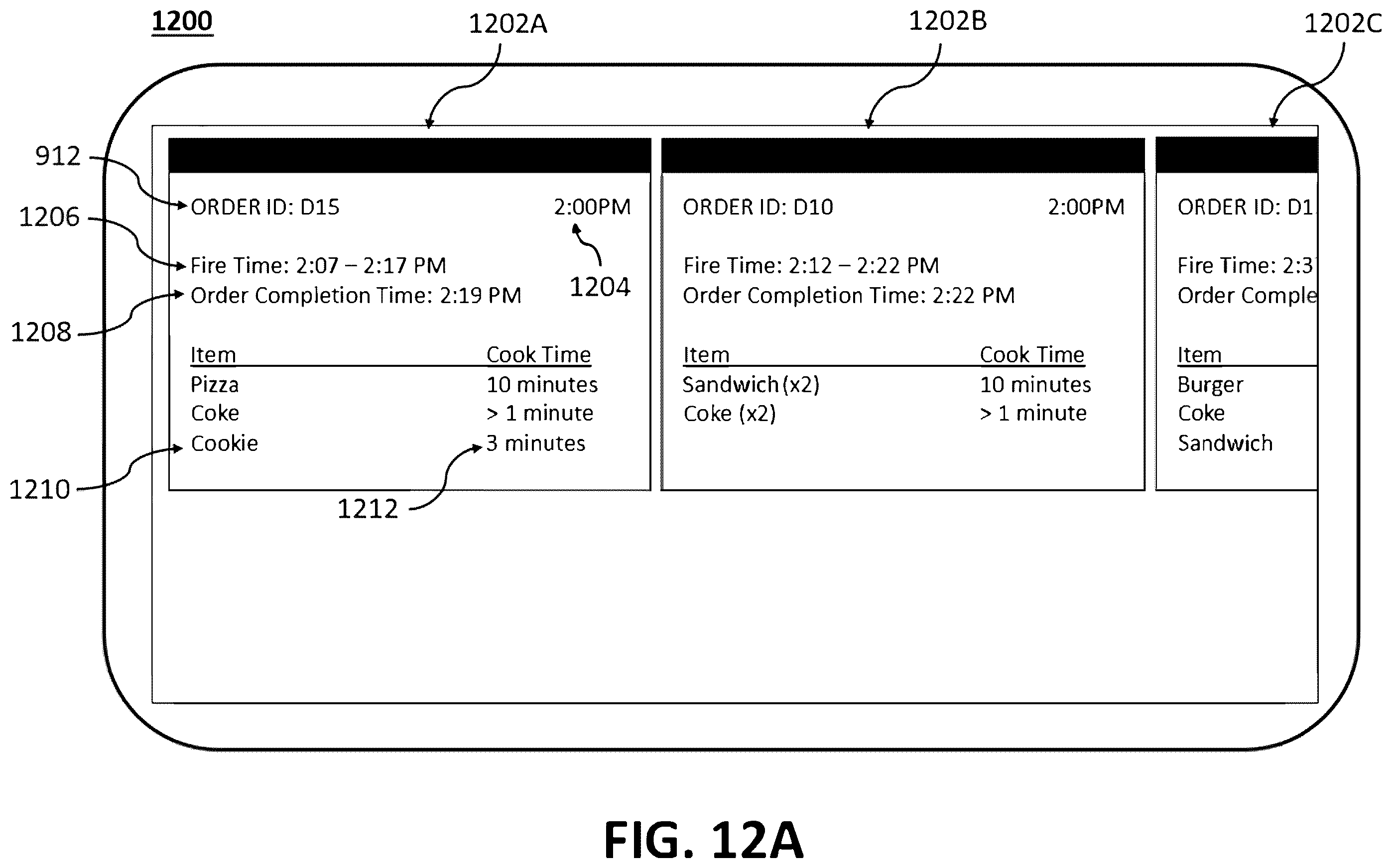 Patent US12361471 Figure 13 – Systems and methods for enhanced order preparation via integration with an order delivery service