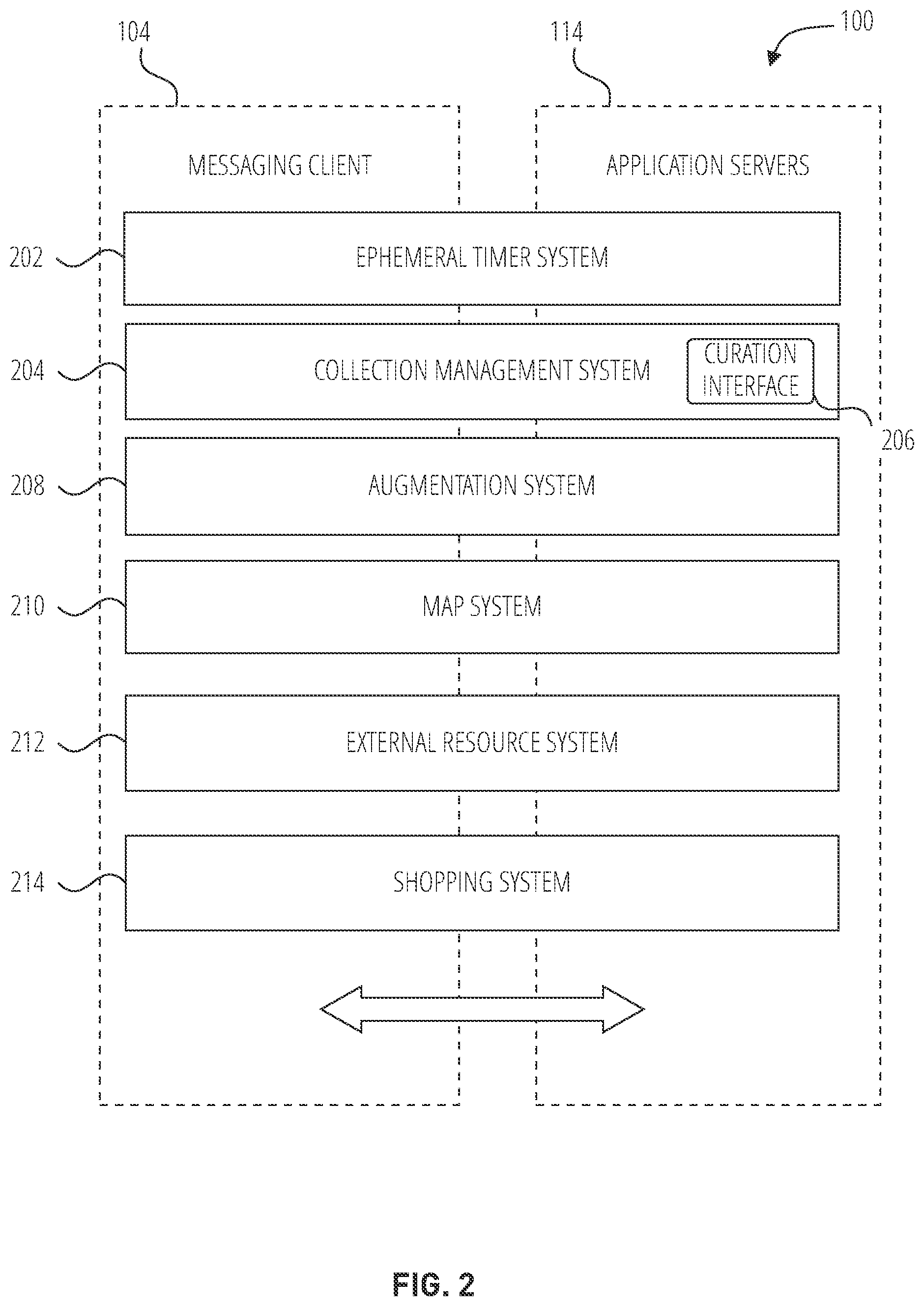Patent US12361475 Figure 2 – Method, device, and non-transitory computer-readable storage medium for providing augmented reality-based makeup product sets in a messaging system