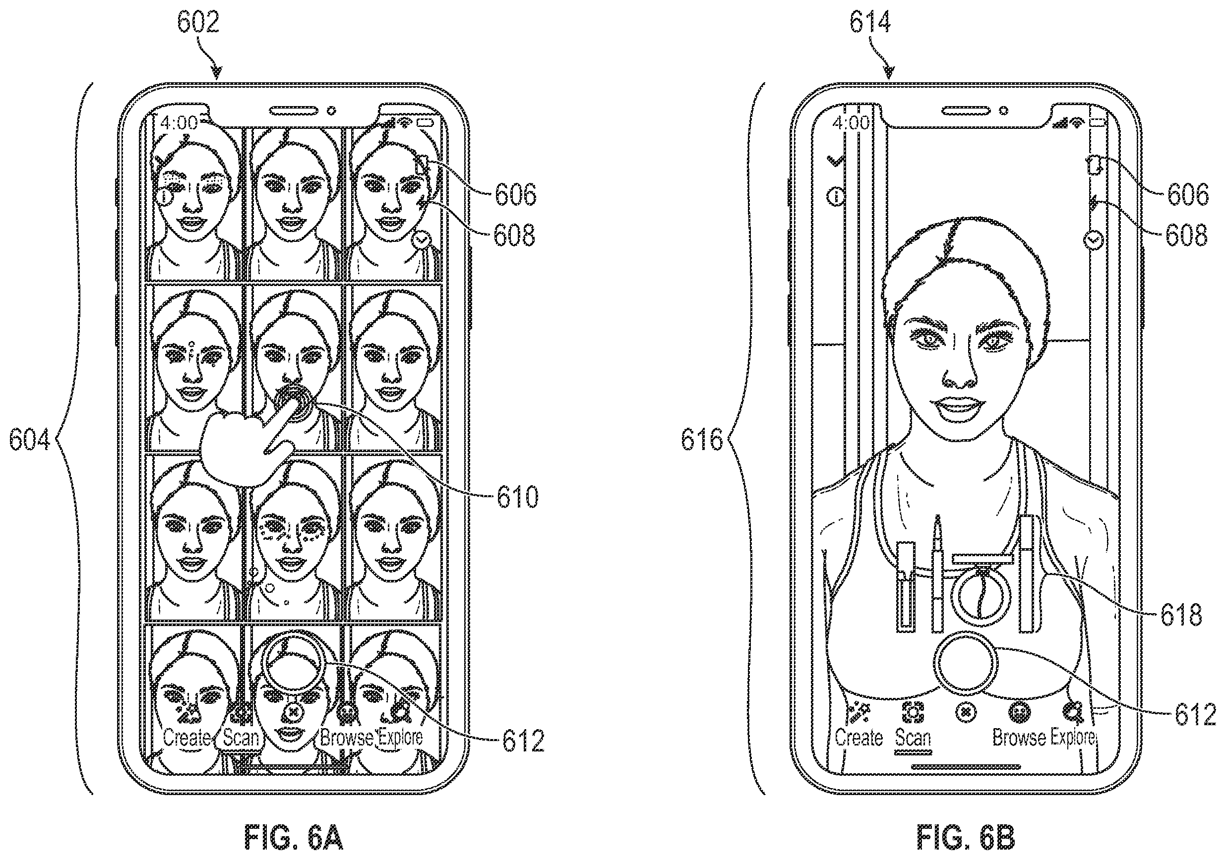 Patent US12361475 Figure 6 – Method, device, and non-transitory computer-readable storage medium for providing augmented reality-based makeup product sets in a messaging system