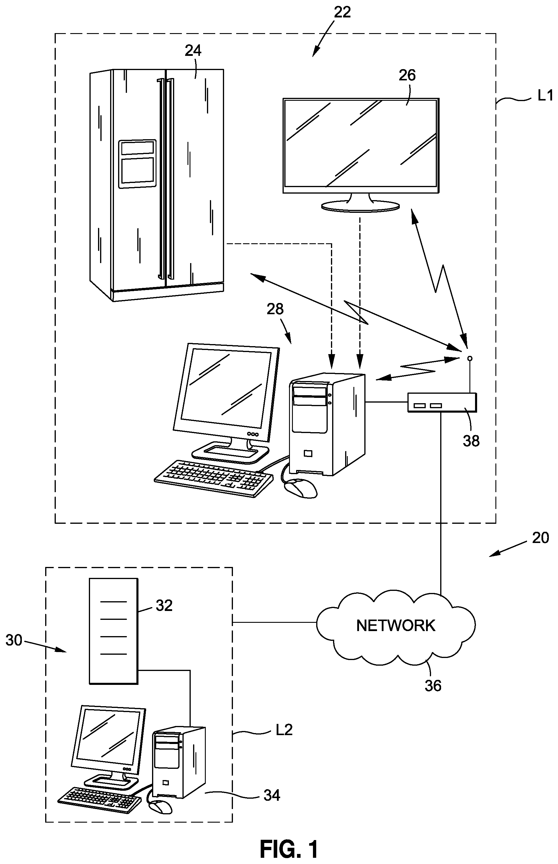 Patent US12361484 — Method and system for tracking personal property collateral — Figure 1