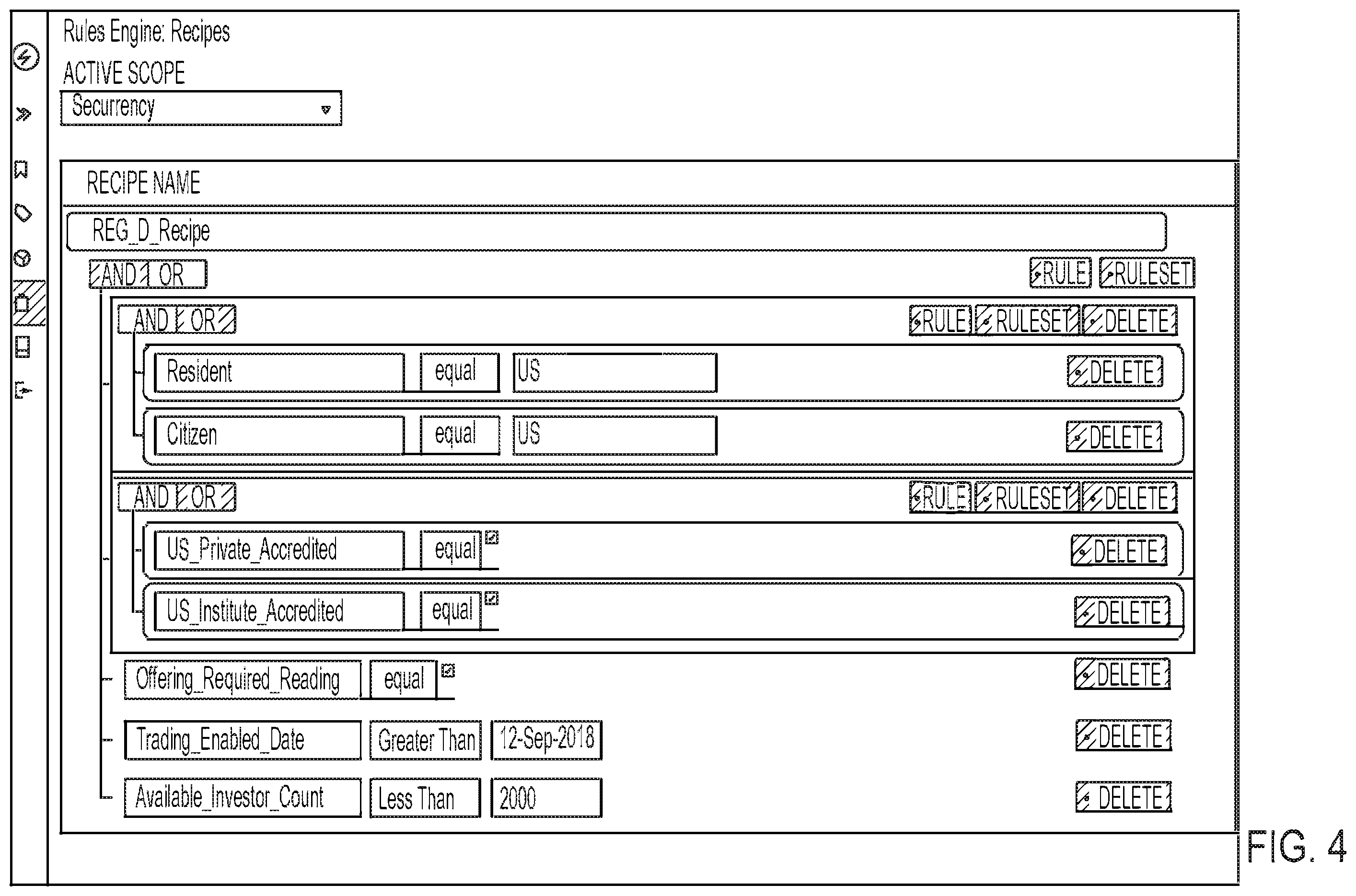 Patent US12361488 Figure 3 – Method, apparatus, and computer-readable medium for compliance aware tokenization and control of asset value