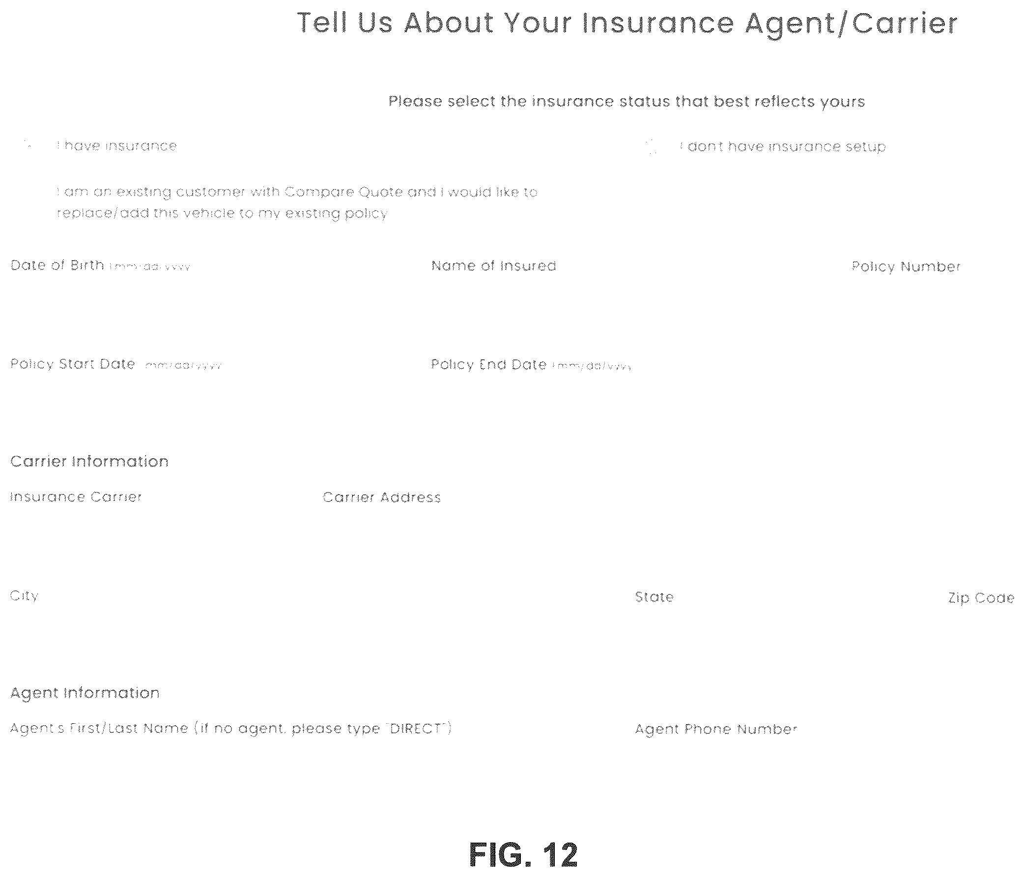 Patent US12361498 Figure 12 – Systems and methods for vehicle purchase management