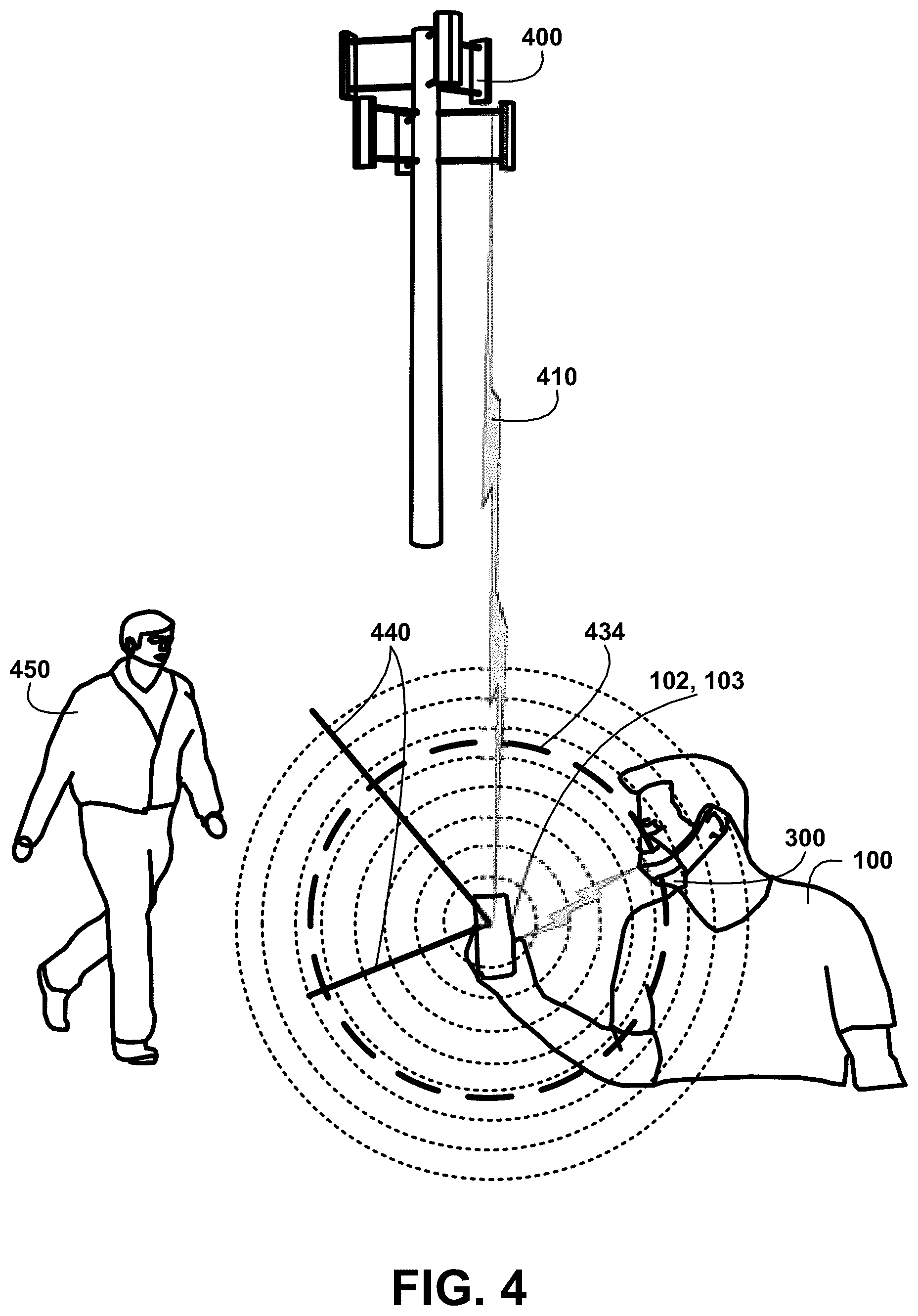Patent US12361505 Figure 4 – Aerial drone navigation system with lidar mapping