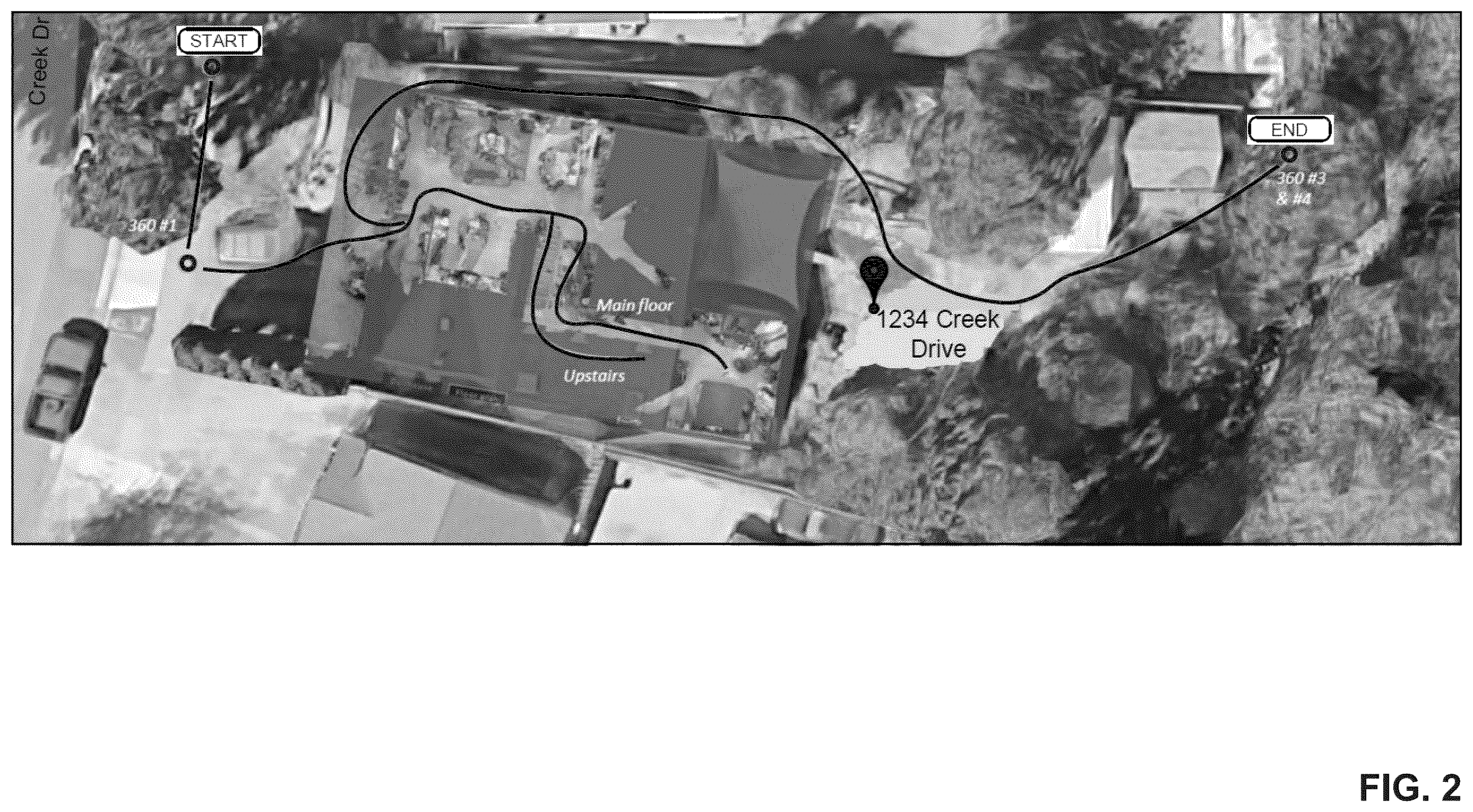 Patent US12361511 Figure 2 – Accuracy of GPS coordinates associated with image capture locations