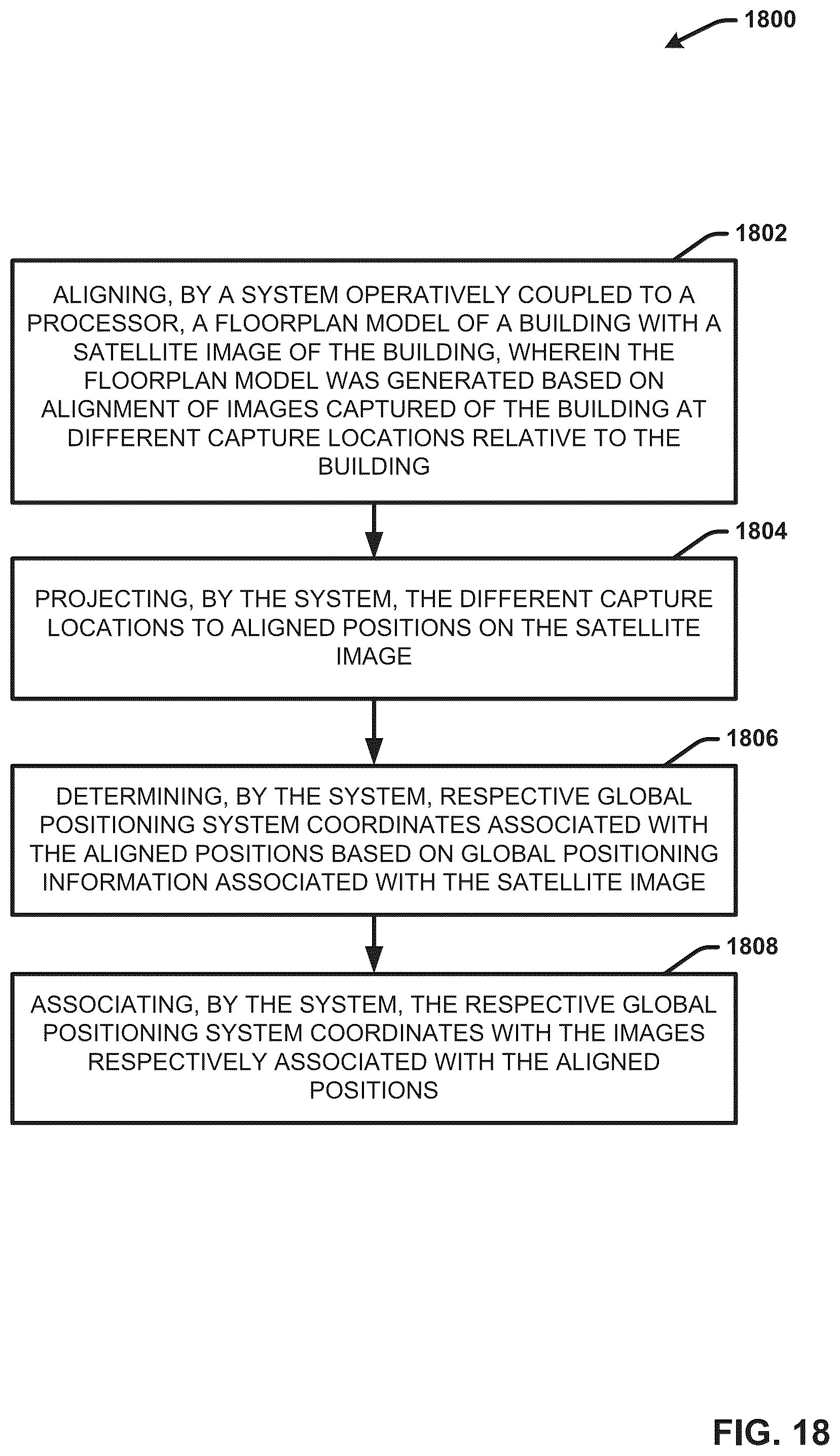 Patent US12361511 Figure 18 – Accuracy of GPS coordinates associated with image capture locations