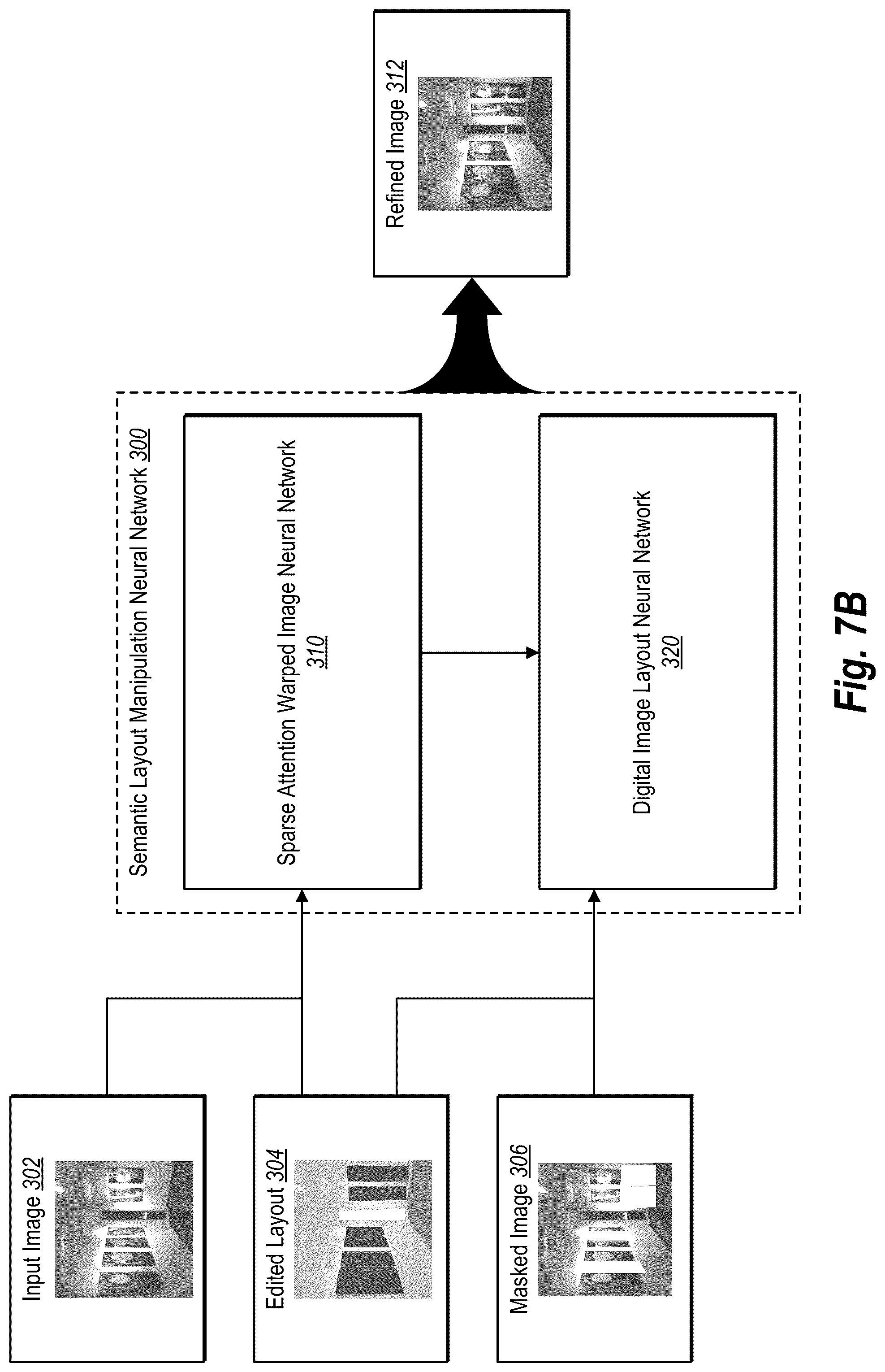 Patent US12361512 Figure 11 – Generating digital images utilizing high-resolution sparse attention and semantic layout manipulation neural networks