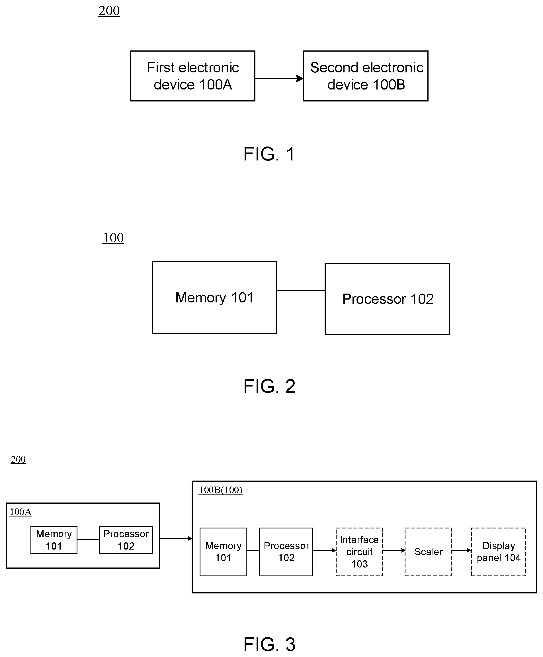 Patent US12361513 Figure 1 – Image processing method, electronic device, and image display system