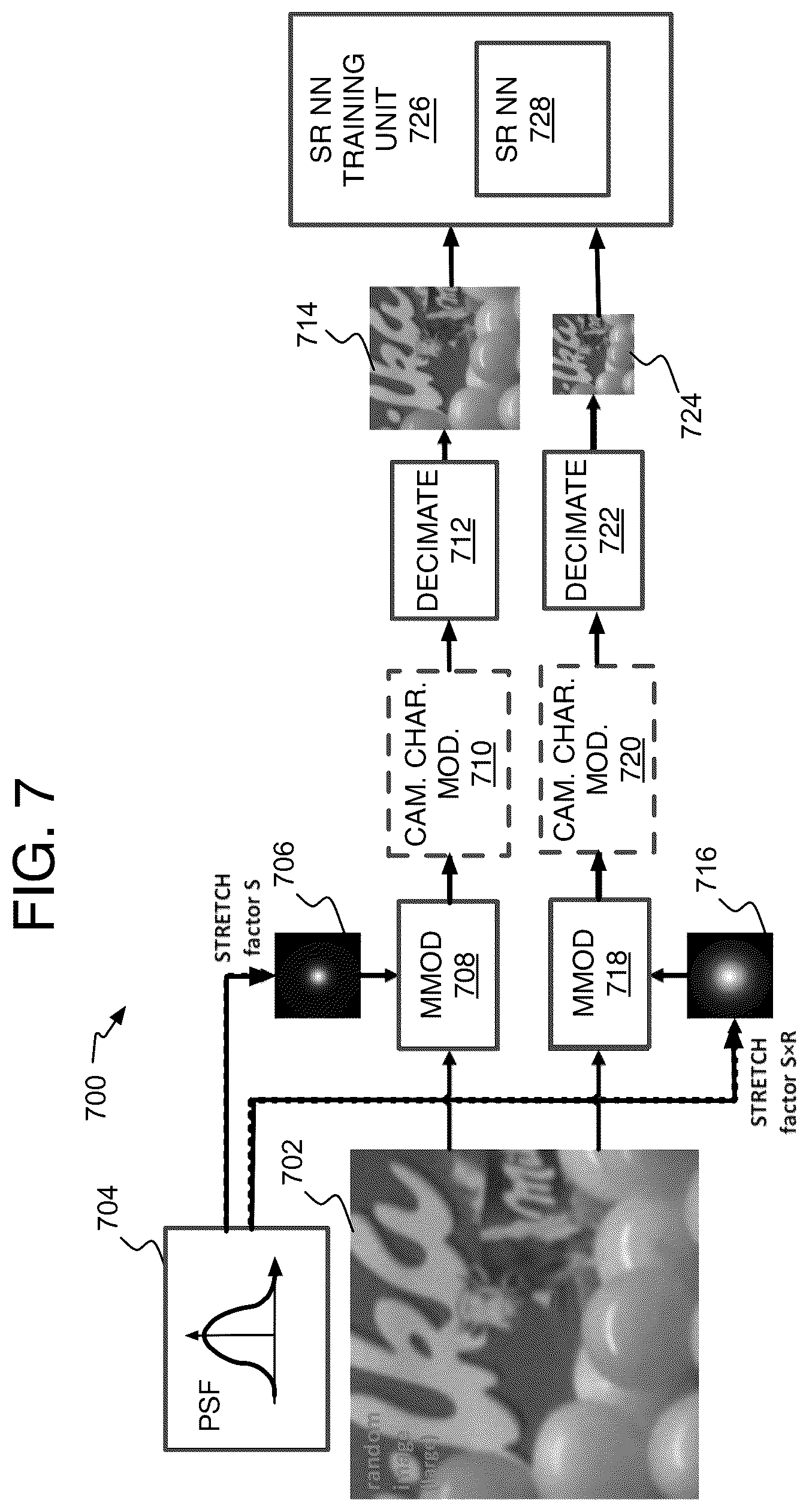 Patent US12361515 Figure 3 – Method and system of real-time super-resolution image processing