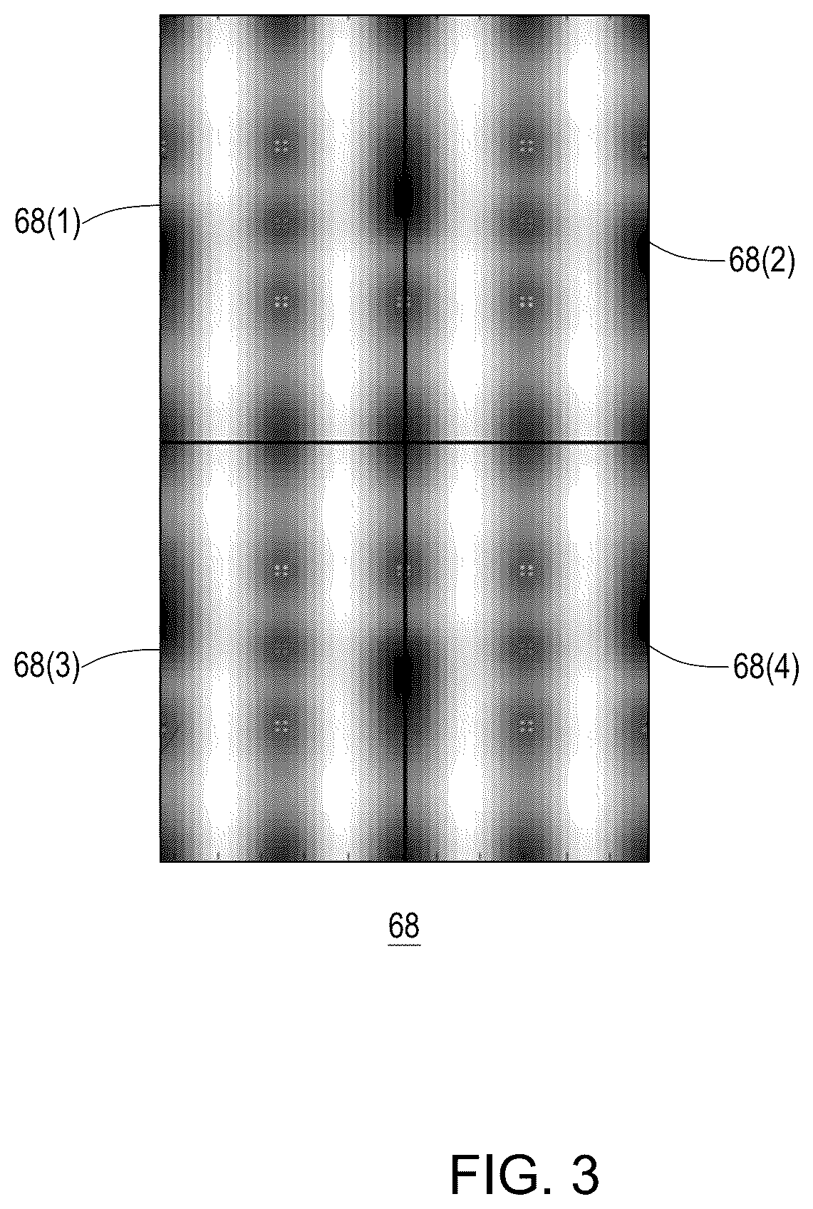 Patent US12361526 Figure 3 – Reconstruction of a distorted image of an array of structural elements of a specimen