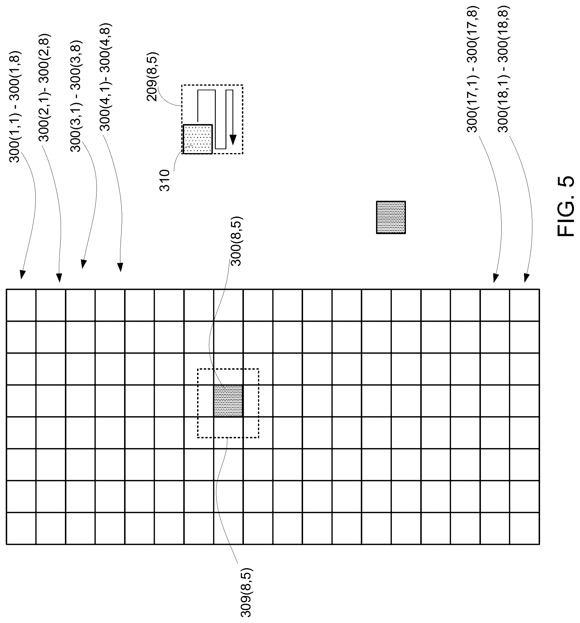Patent US12361526 Figure 5 – Reconstruction of a distorted image of an array of structural elements of a specimen