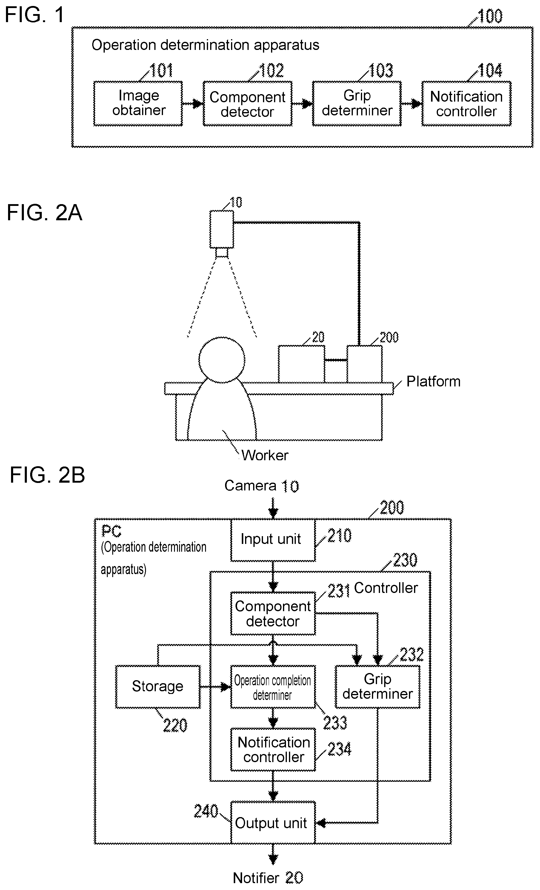 Patent US12361532 Figure 1 – Operation determination apparatus and operation determination method